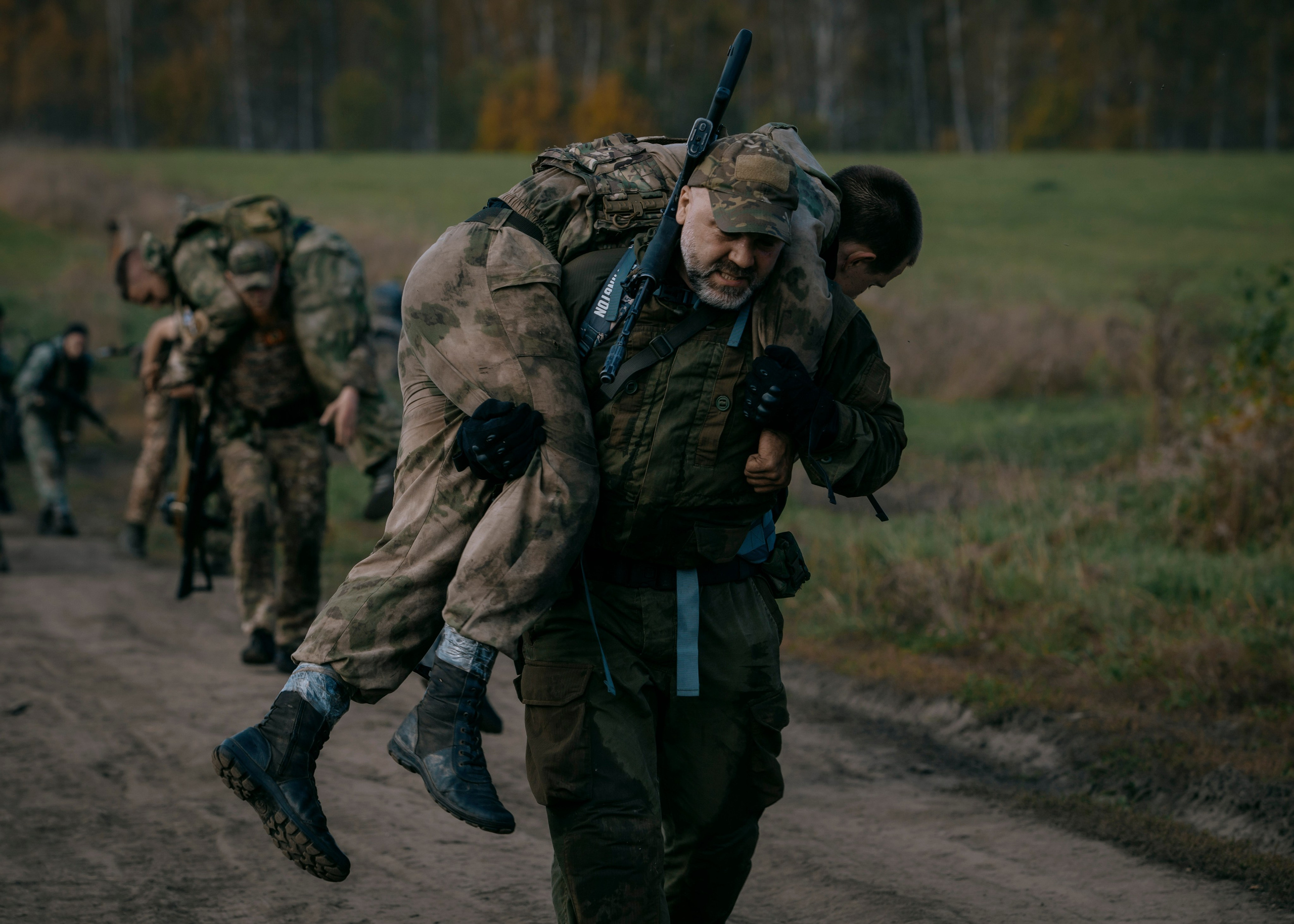 Квалификационные испытания. Сдача на шеврон «Боевая Единица». Портретный фотограф в Москве Дарья Цезария