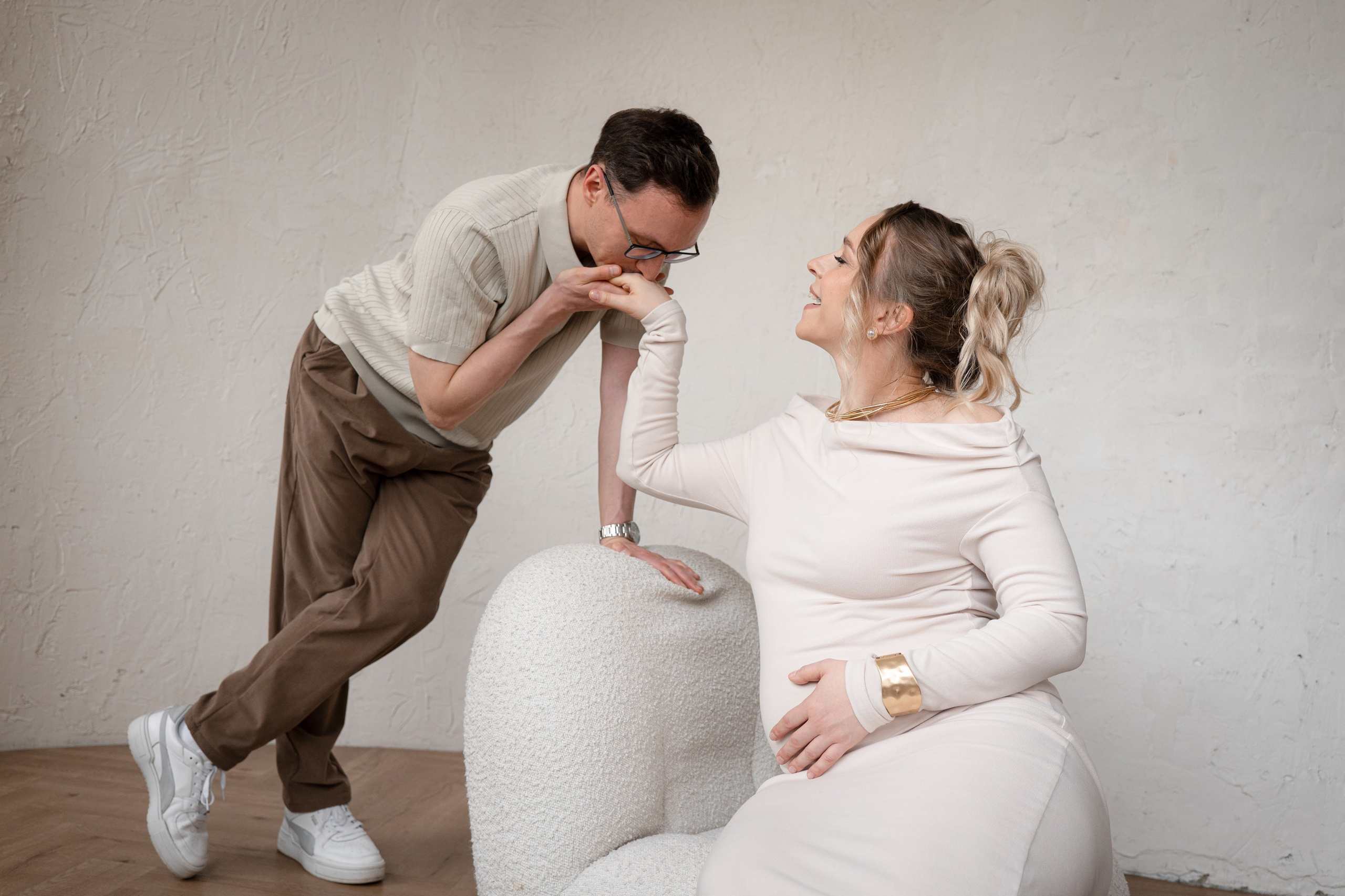 Семейная фотосессия в студии. Портретный и репортажный фотограф в Сочи Рамодина Юлия