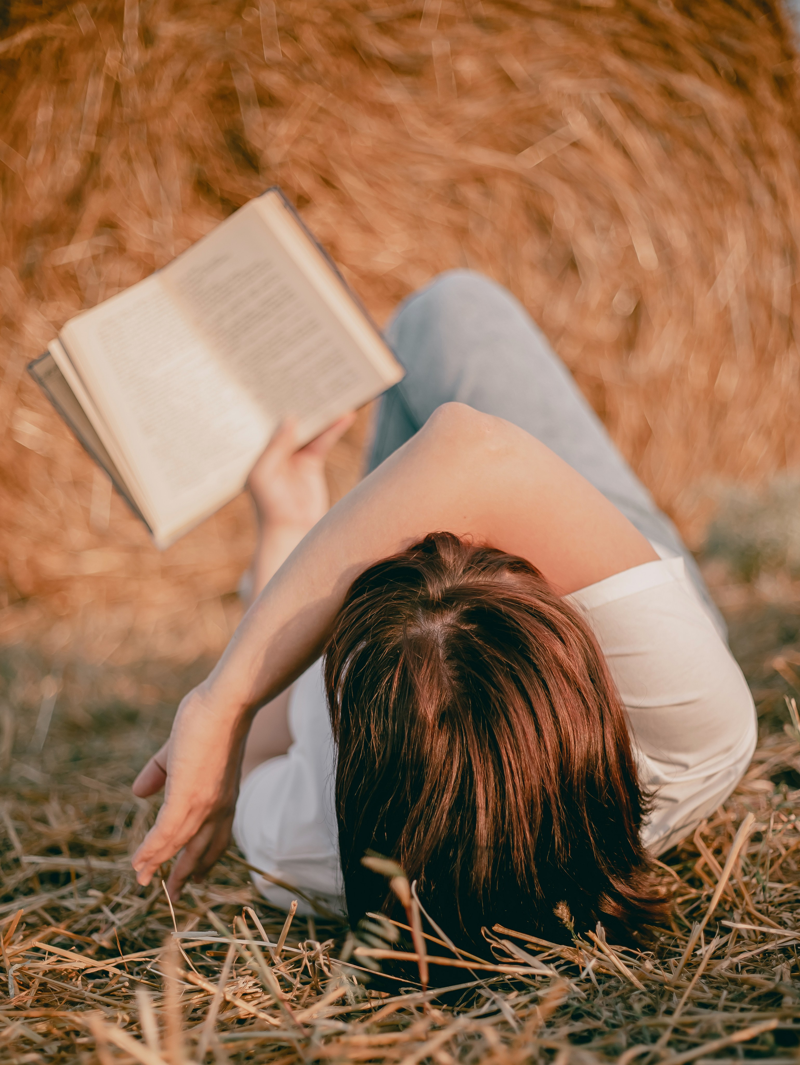 Марина_поле, стога. Фотограф Воронеж, Новая Усмань Мария Бублик