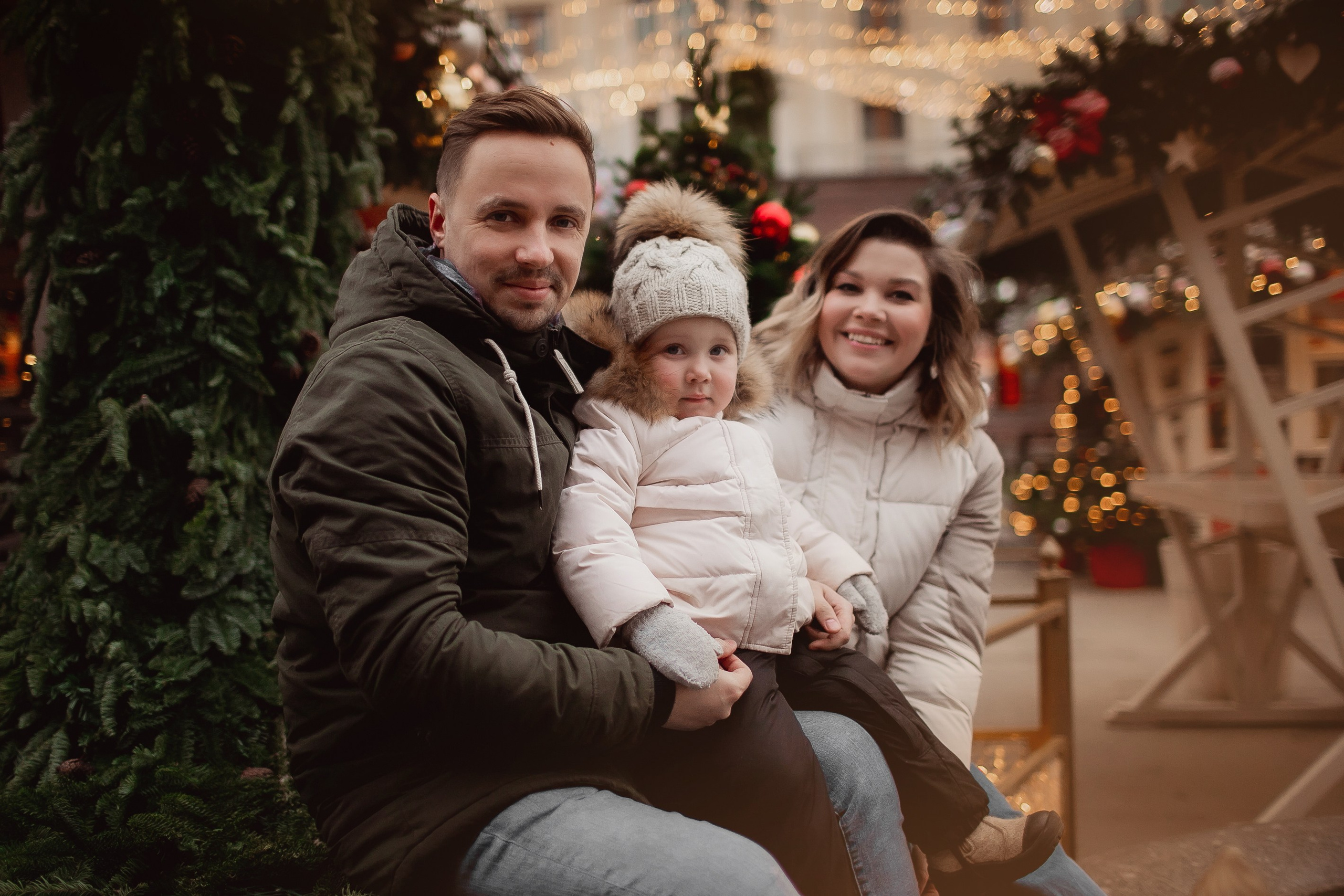 Зимние узоры. Семейный фотограф в Москве