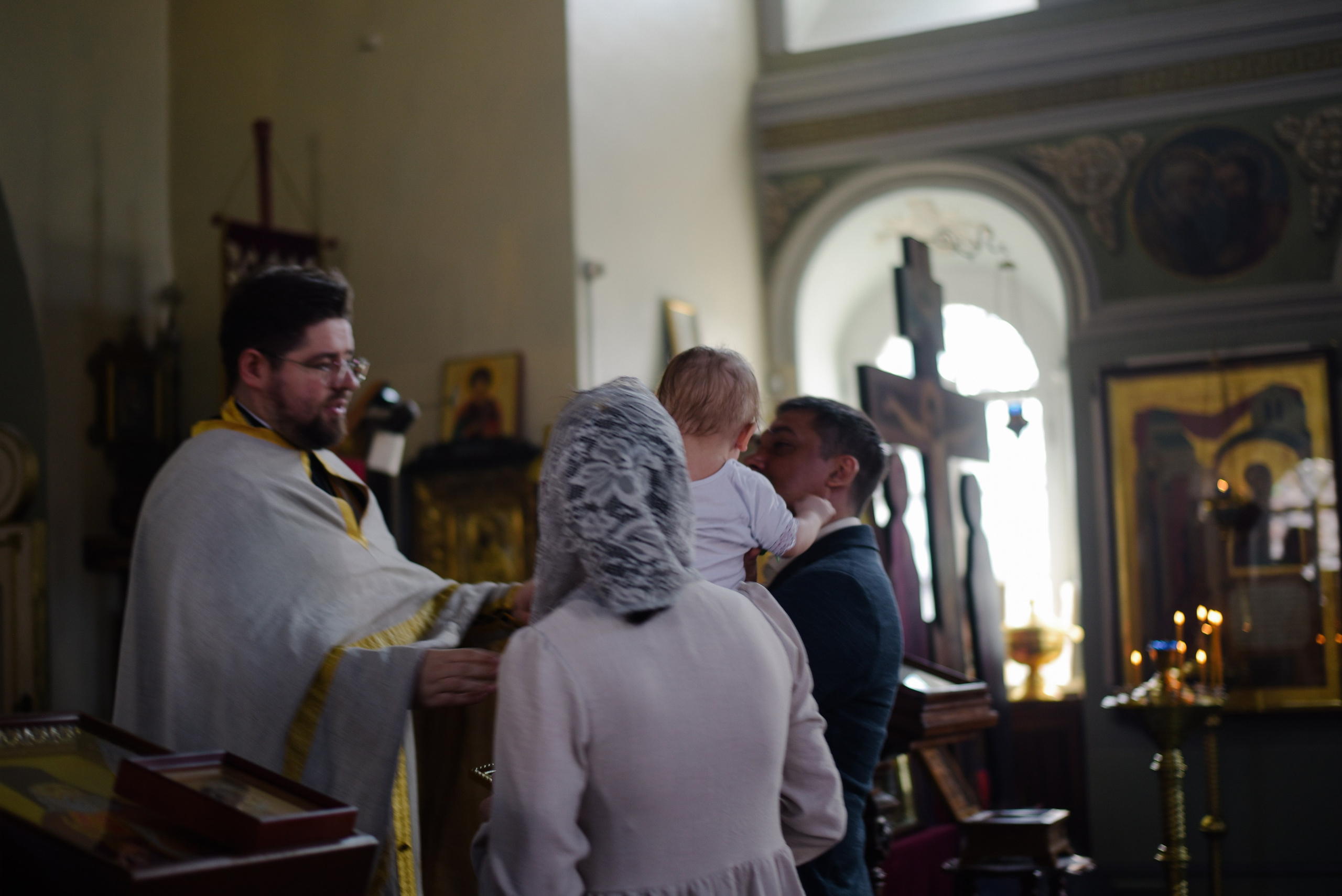 Крещение Алексея. Фотограф Лола Волна, город Москва