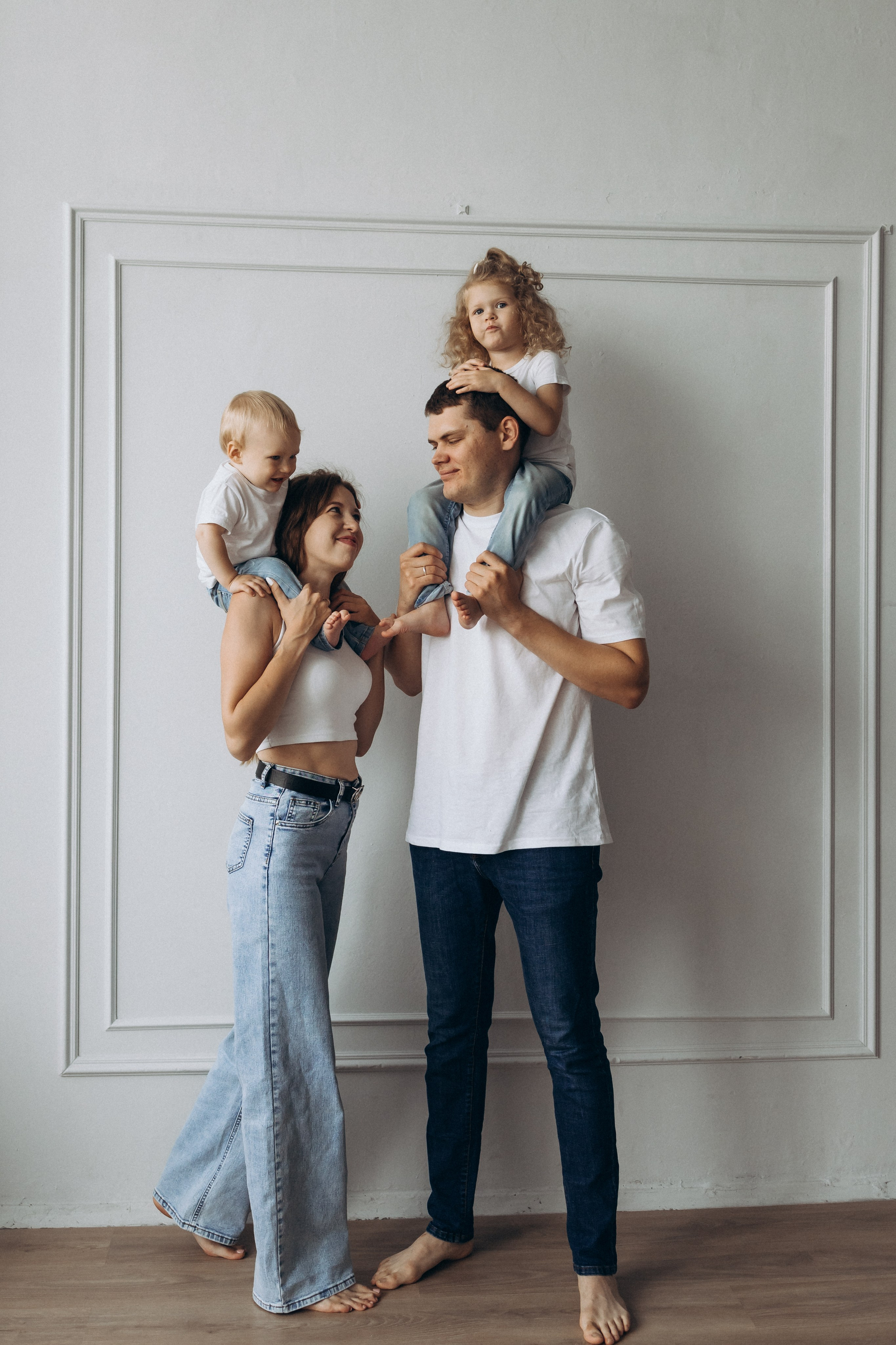 Алексей, Анастасия, Софа и Лев. Фотограф Нижний Новгород