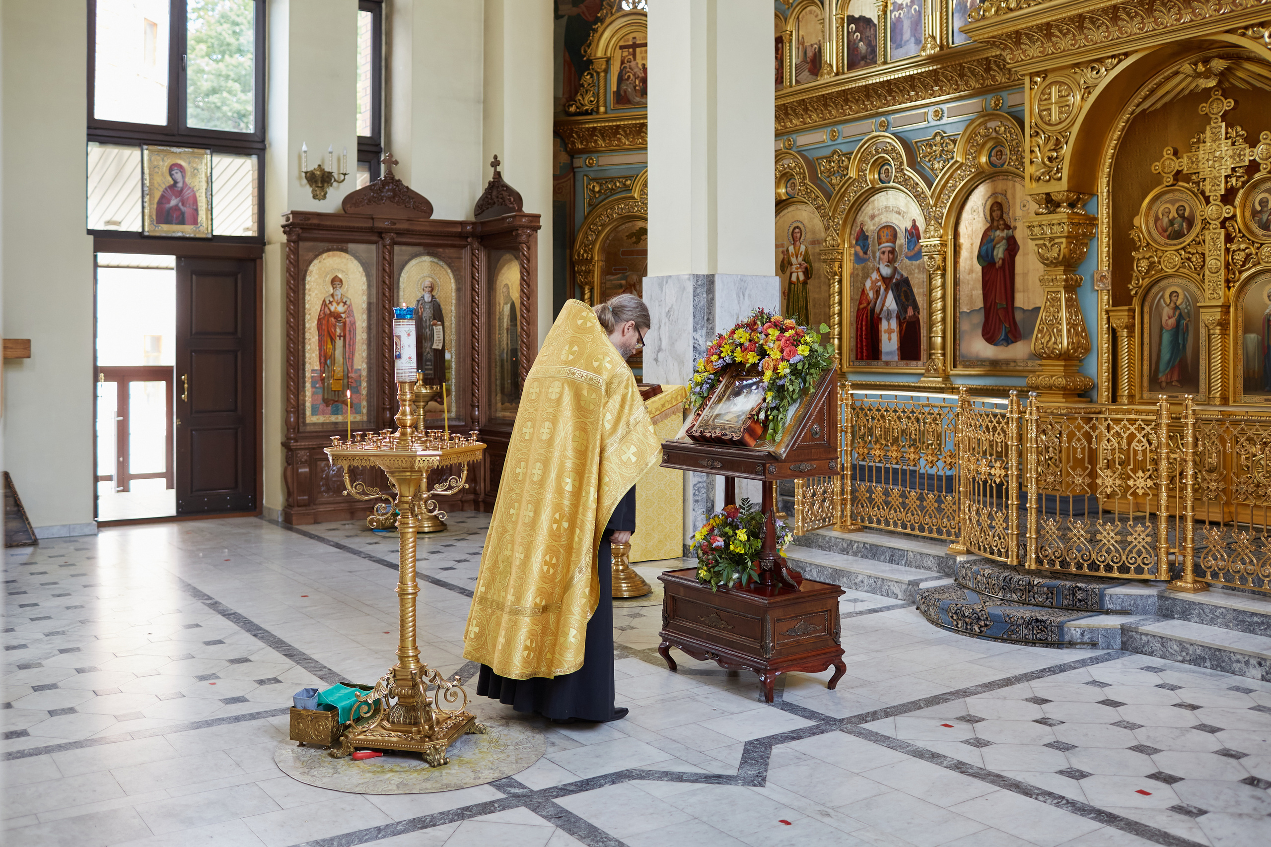 Крещение в Церкви Казанской иконы Божией Матери. Свадебный и семейный фотограф в Самаре Грибцова Людмила