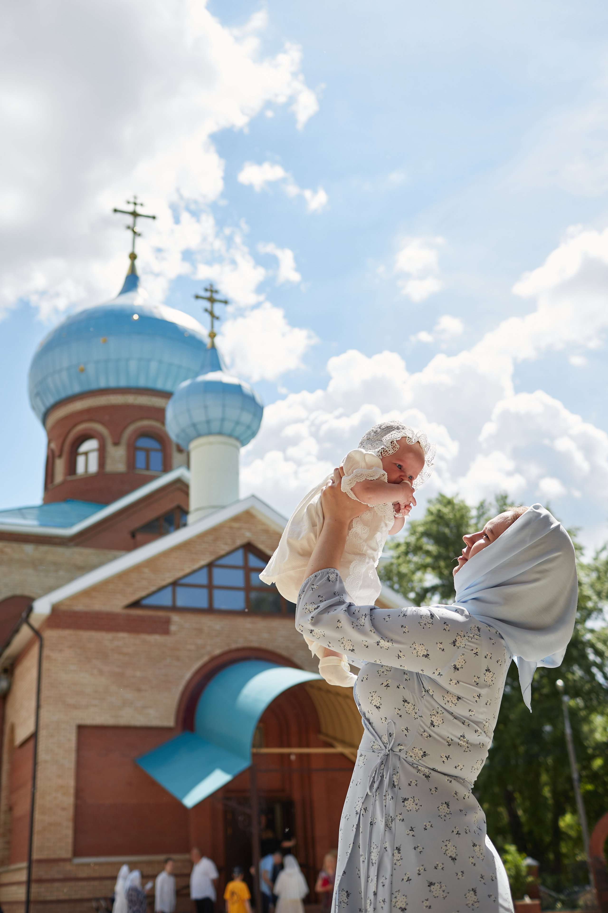 Крещение в Церкви Казанской иконы Божией Матери. Свадебный и семейный фотограф в Самаре Грибцова Людмила
