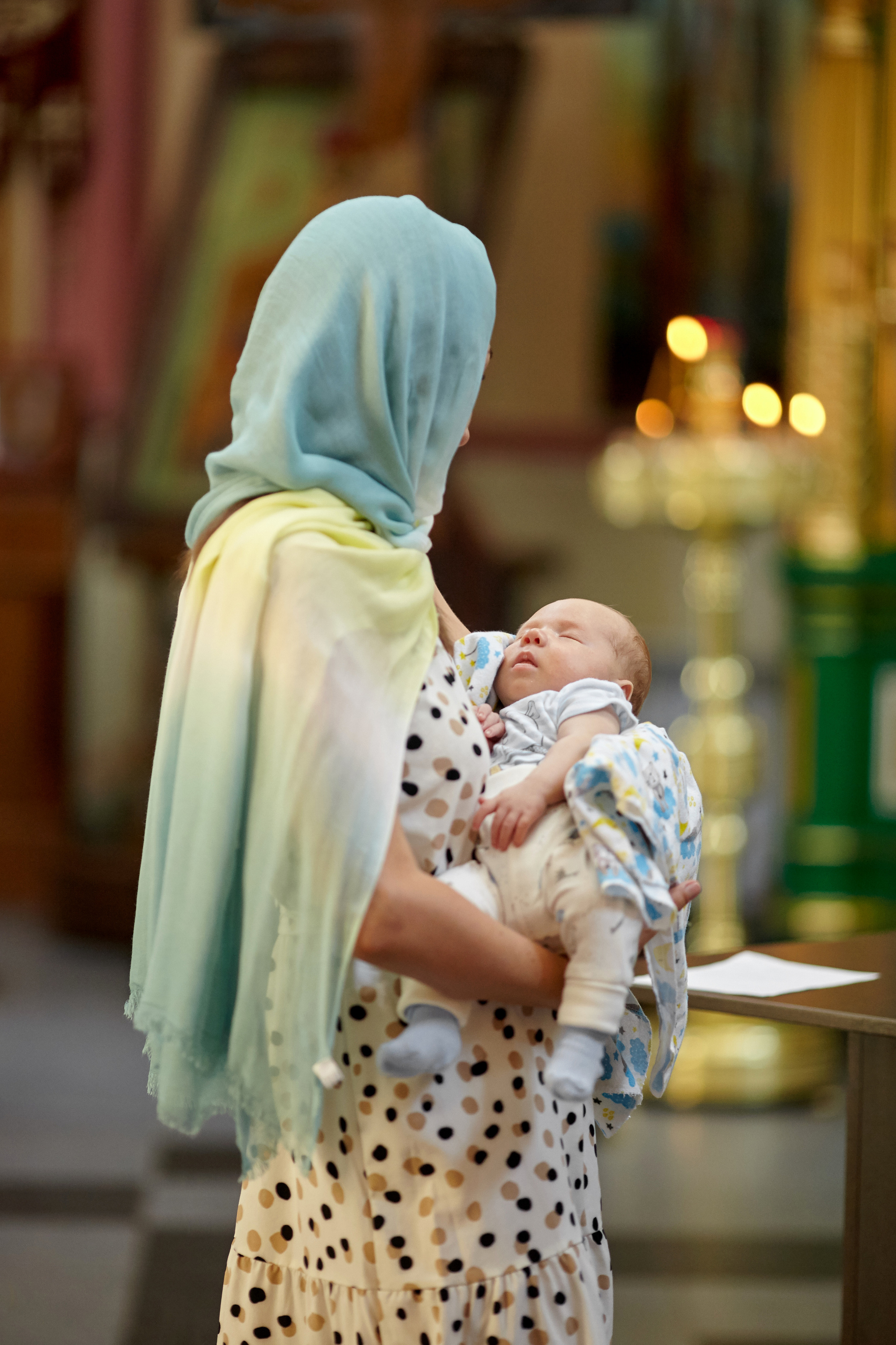 Крещение в храме Троицы Живоначальной г. Самара. Свадебный и семейный фотограф в Самаре Грибцова Людмила