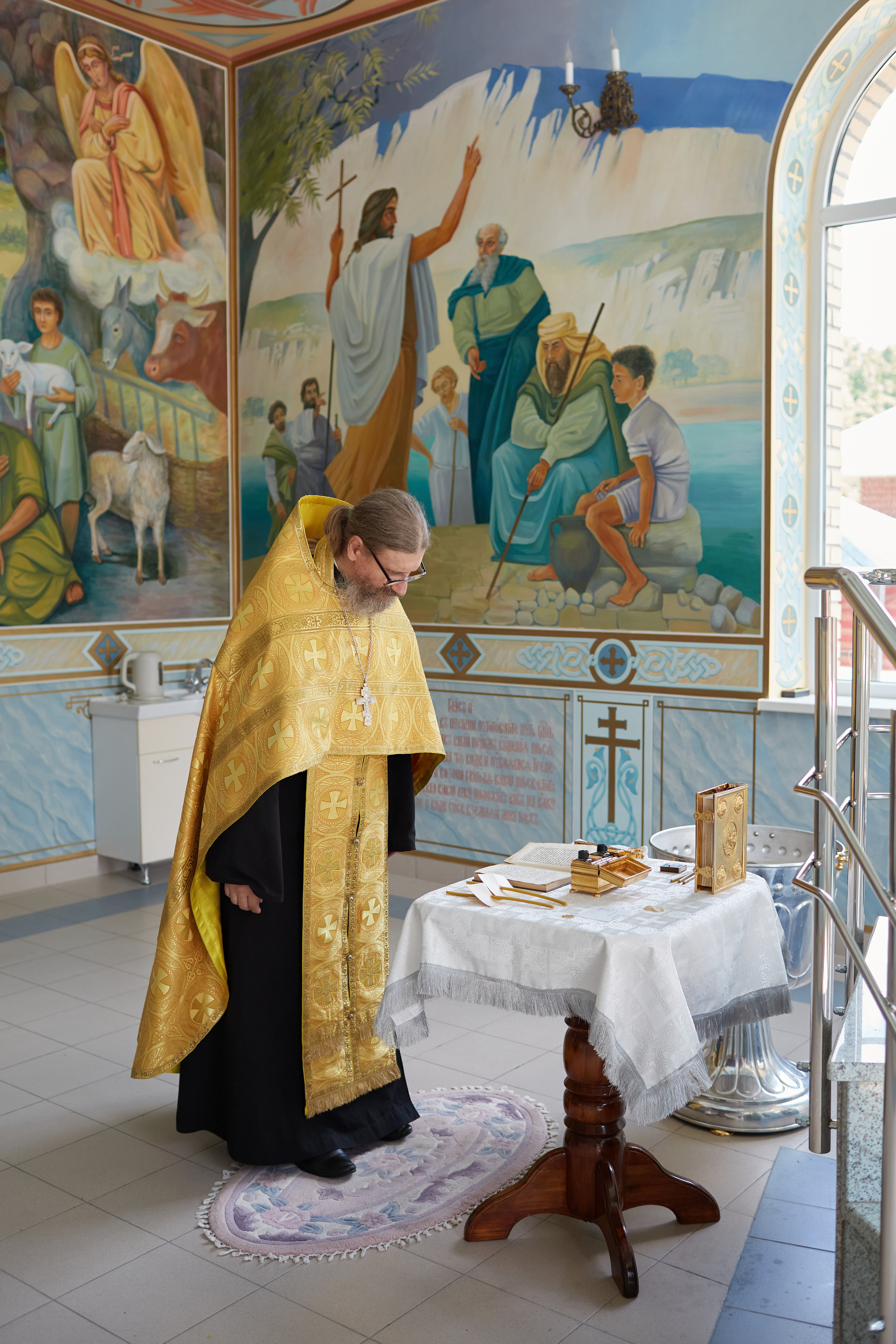 Крещение в Церкви Казанской иконы Божией Матери. Свадебный и семейный фотограф в Самаре Грибцова Людмила