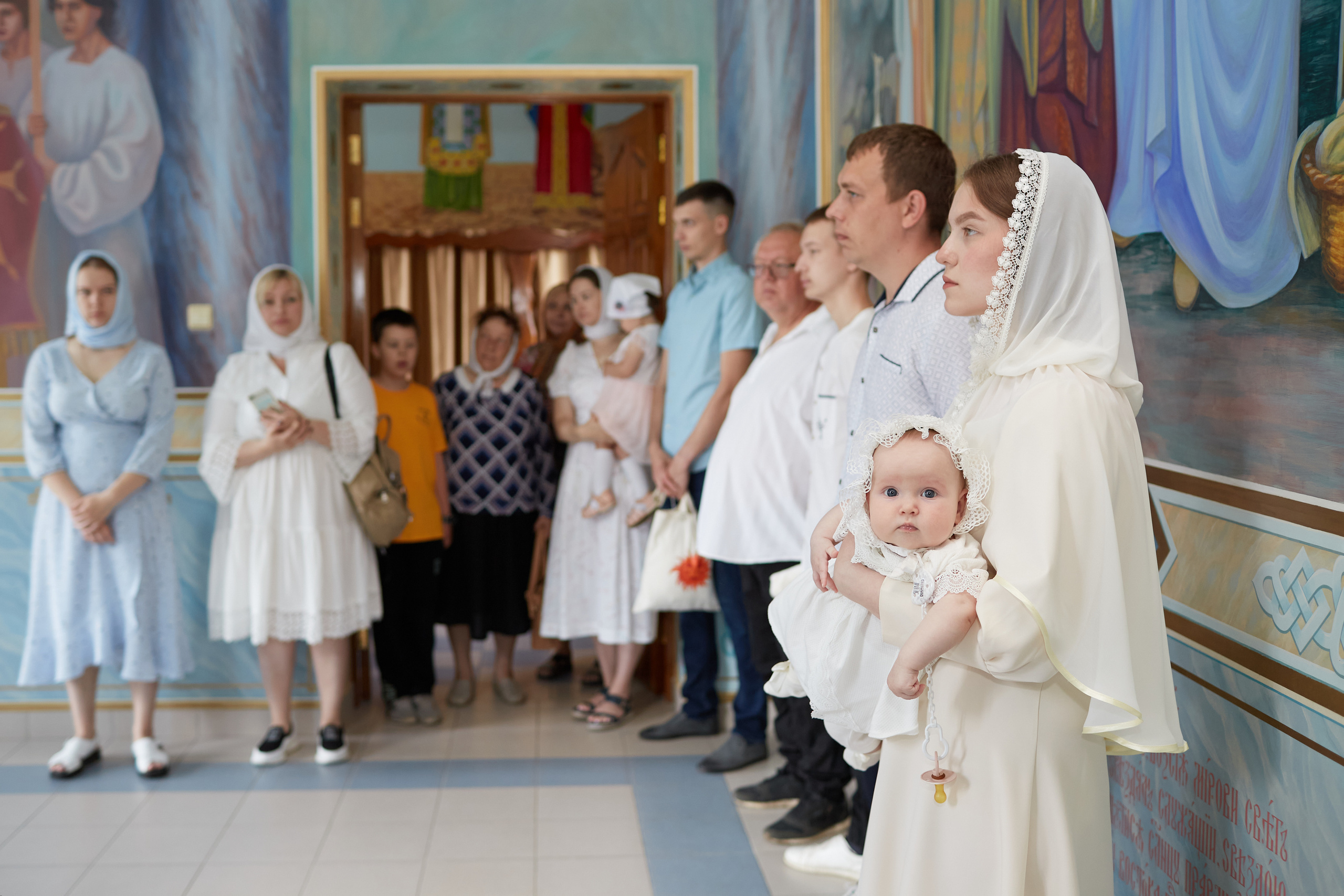 Крещение в Церкви Казанской иконы Божией Матери. Свадебный и семейный фотограф в Самаре Грибцова Людмила
