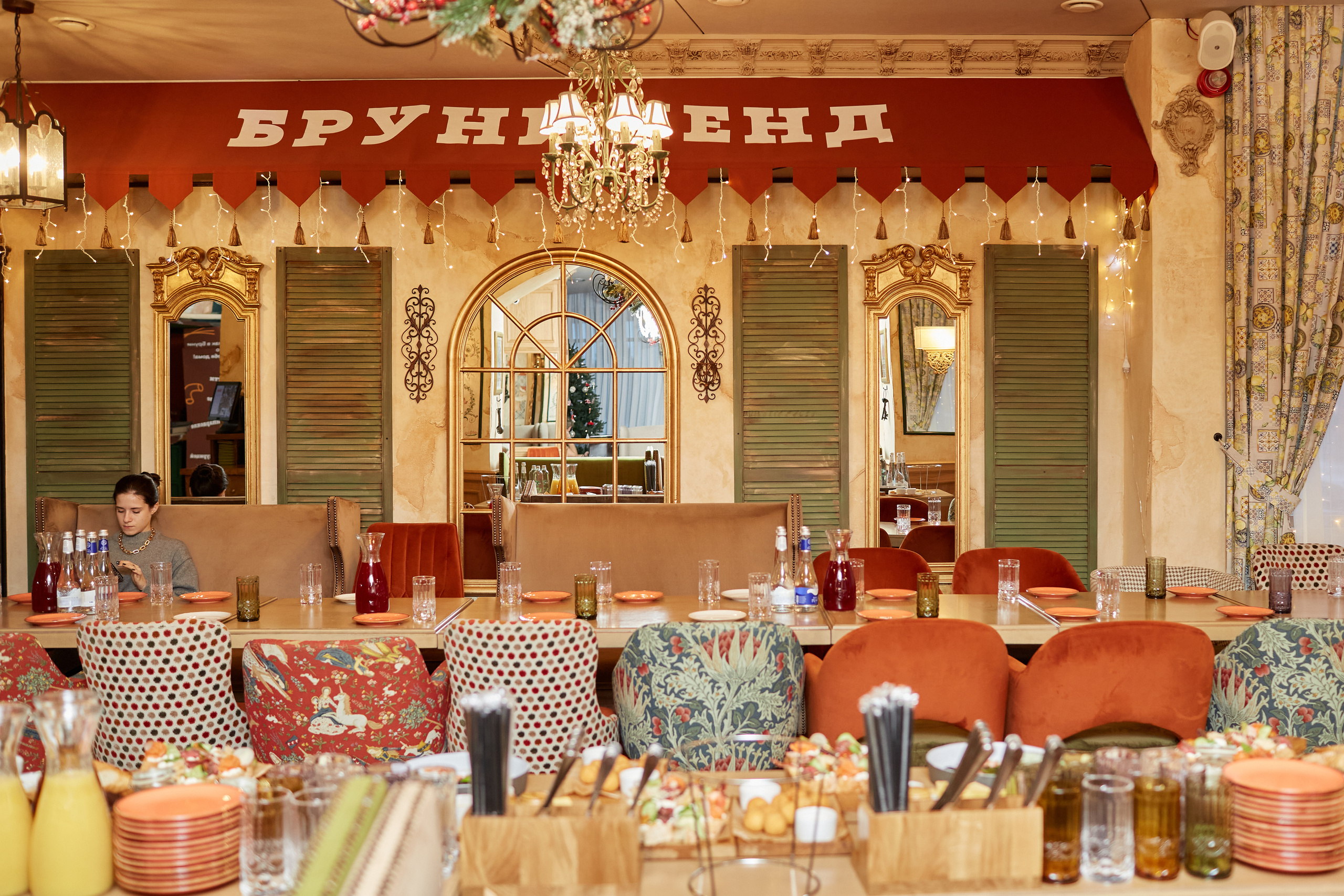 Новый 2023 год в кафе Бруни. Свадебный и семейный фотограф в Самаре Грибцова Людмила