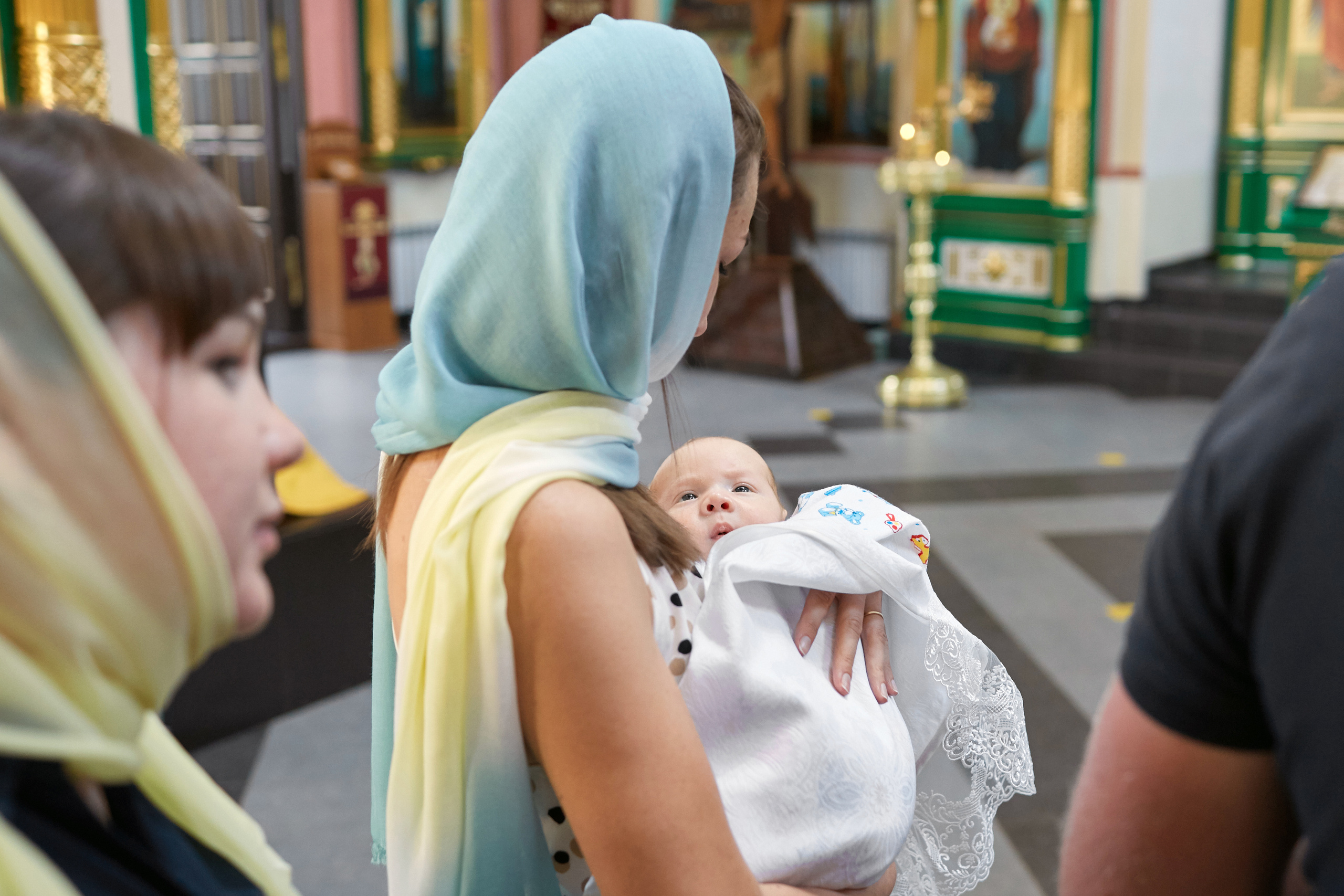 Крещение в храме Троицы Живоначальной г. Самара. Свадебный и семейный фотограф в Самаре Грибцова Людмила