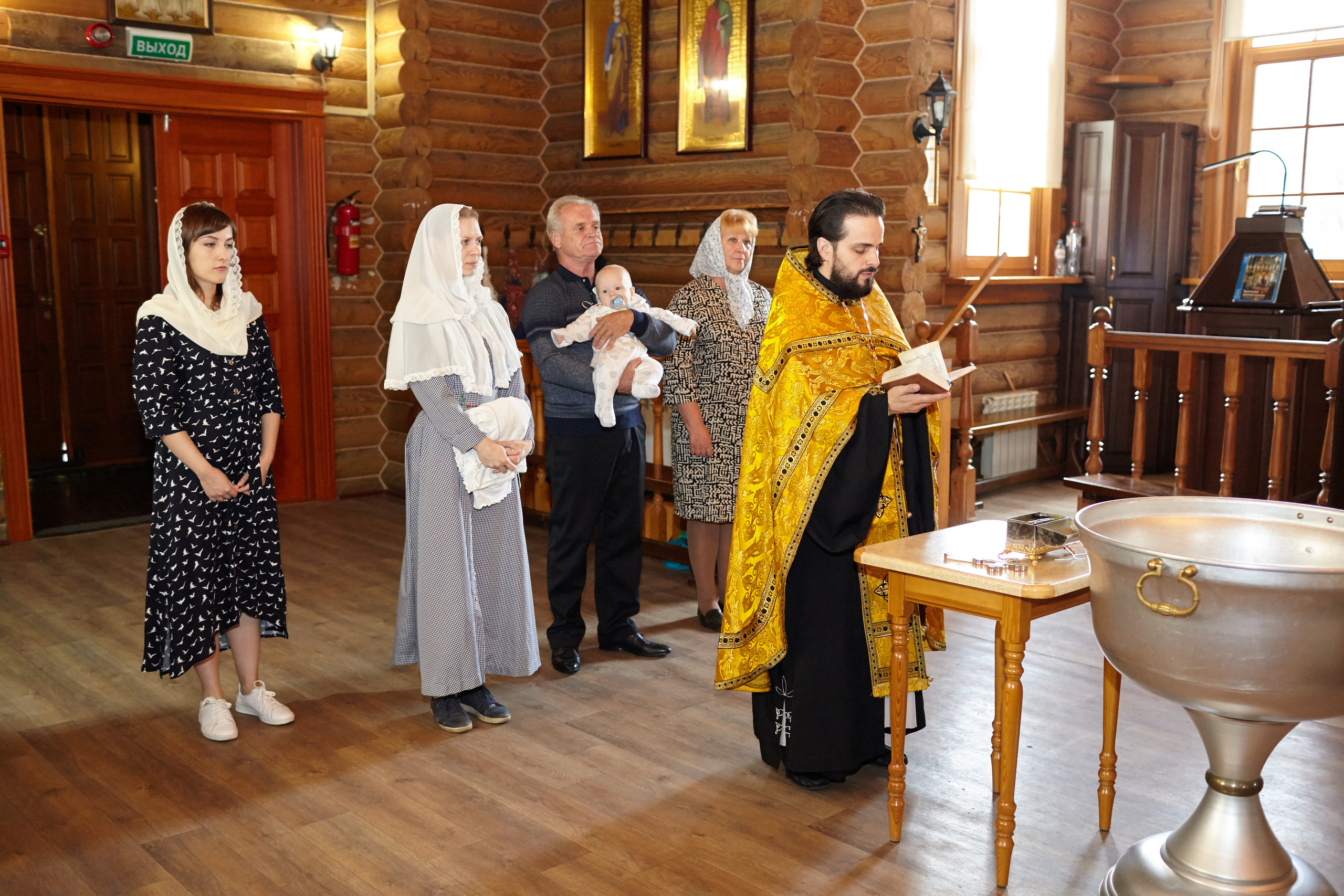 Фотосъёмка крещения. Свадебный и семейный фотограф в Самаре Грибцова Людмила