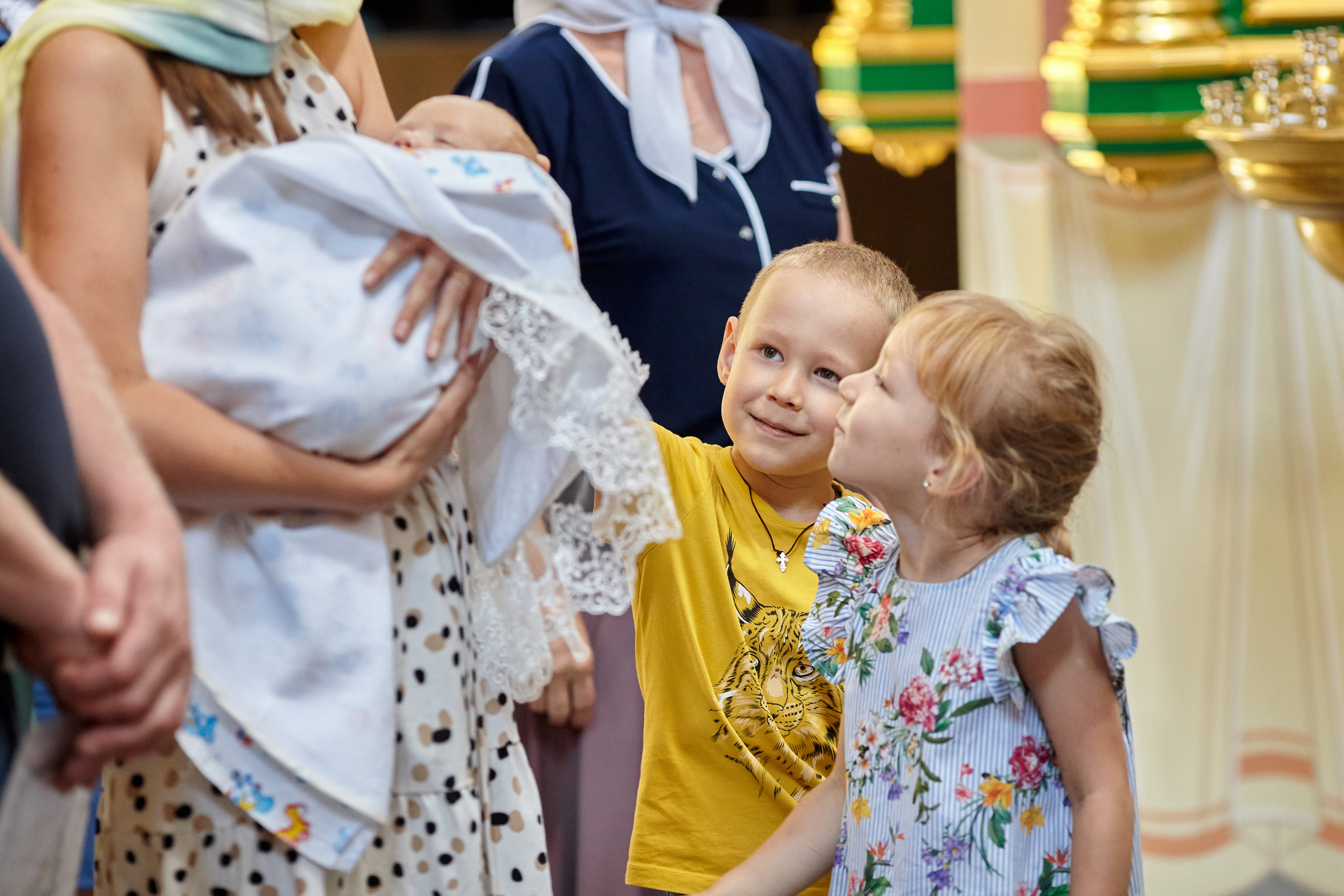 Крещение в храме Троицы Живоначальной г. Самара. Свадебный и семейный фотограф в Самаре Грибцова Людмила