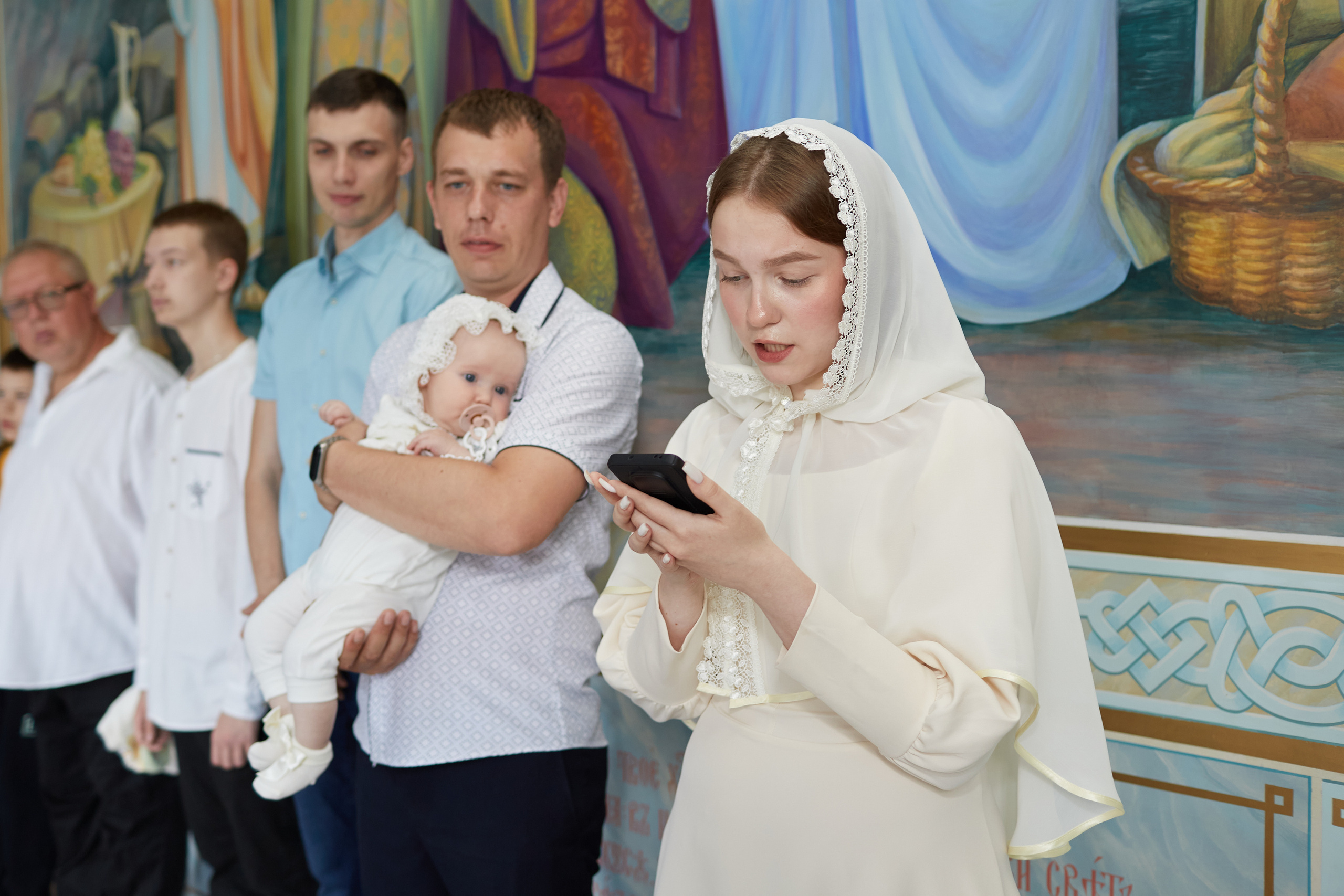 Крещение в Церкви Казанской иконы Божией Матери. Свадебный и семейный фотограф в Самаре Грибцова Людмила
