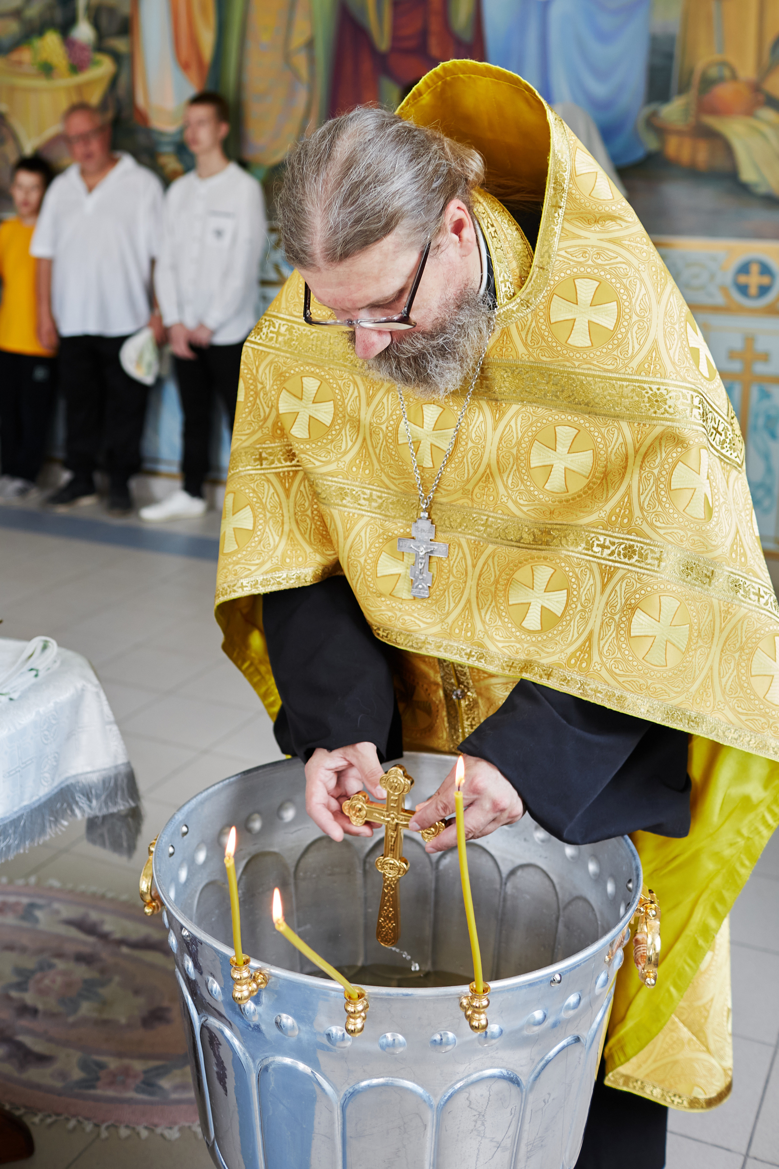 Крещение в Церкви Казанской иконы Божией Матери. Свадебный и семейный фотограф в Самаре Грибцова Людмила