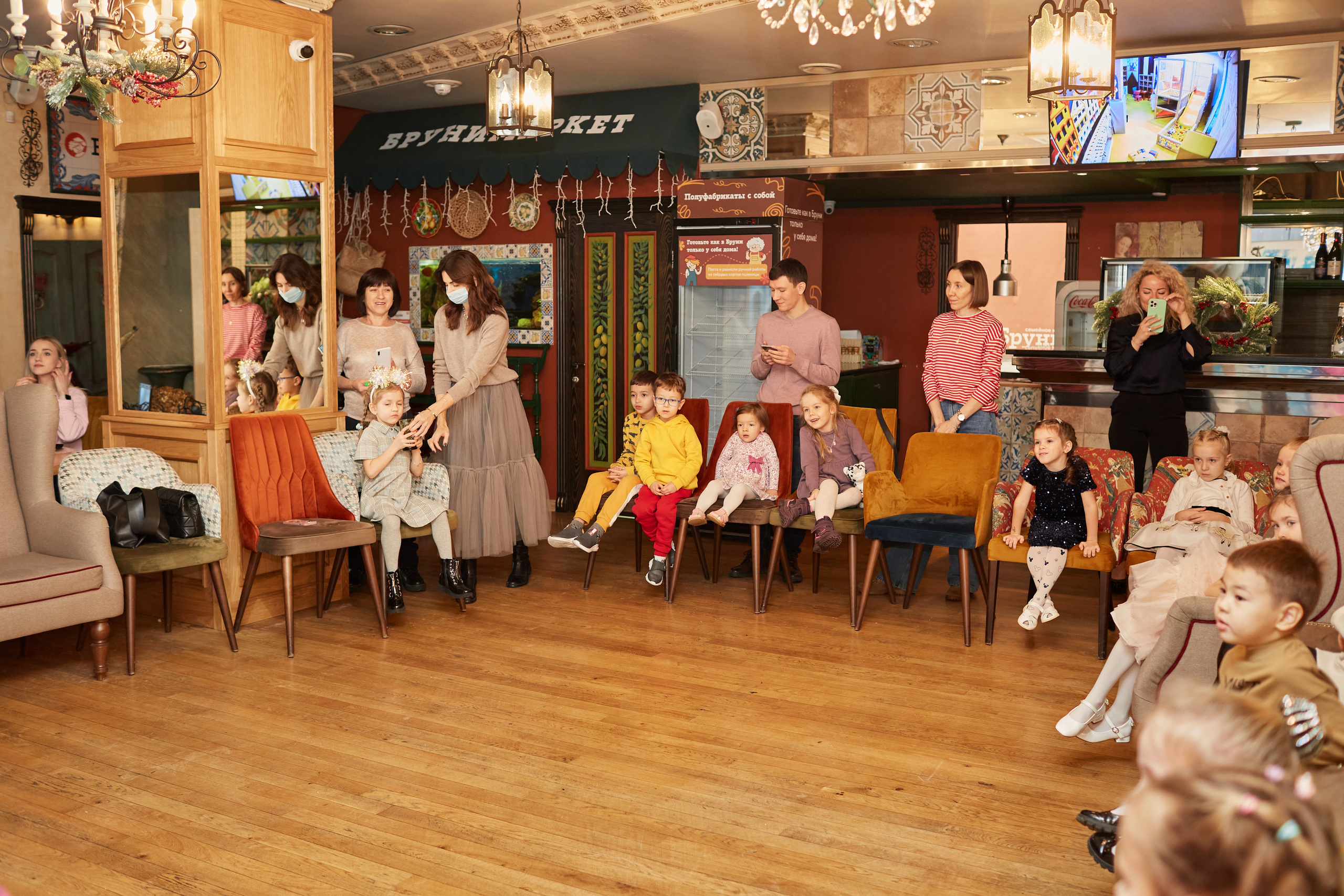 Новый 2023 год в кафе Бруни. Свадебный и семейный фотограф в Самаре Грибцова Людмила