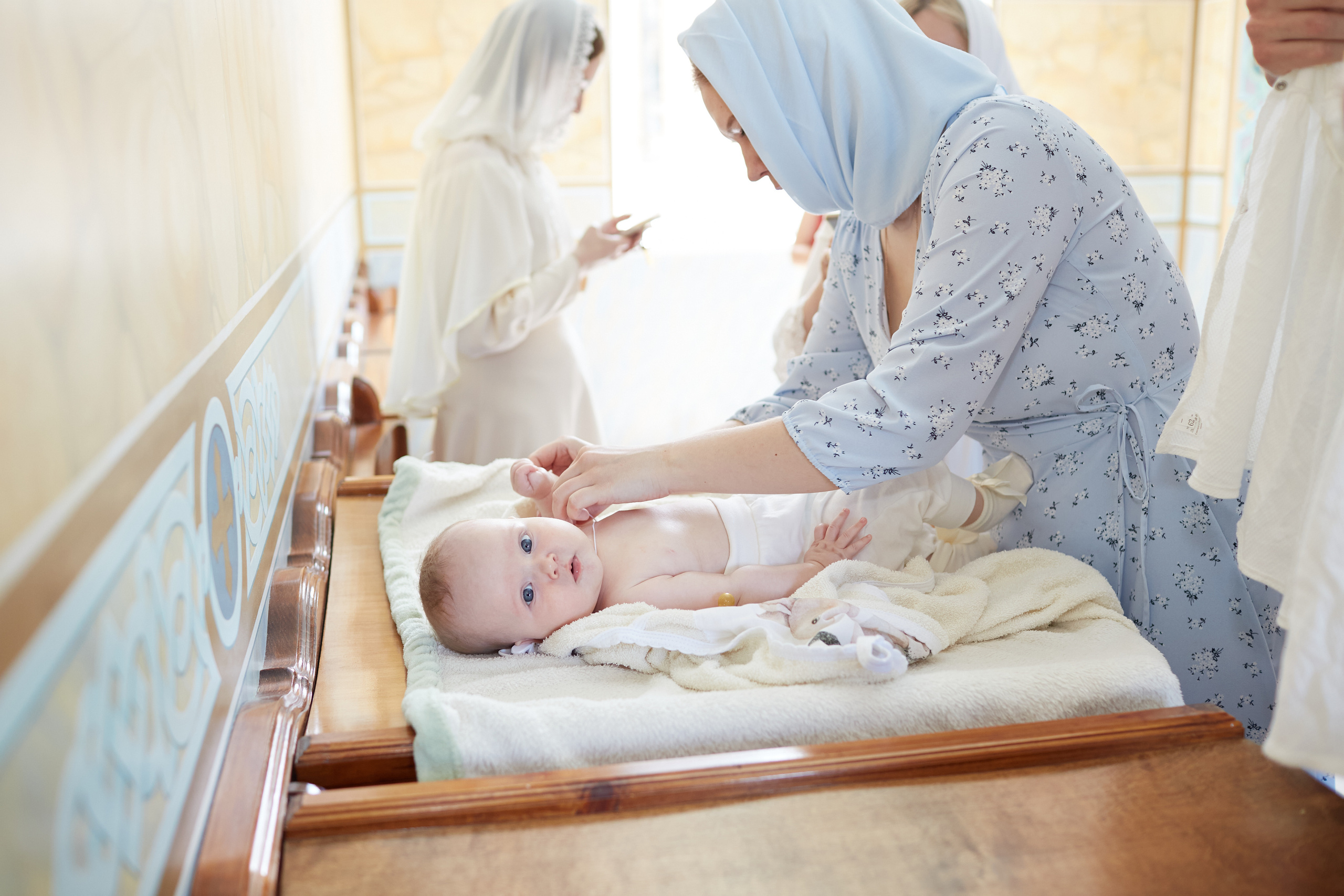 Крещение в Церкви Казанской иконы Божией Матери. Свадебный и семейный фотограф в Самаре Грибцова Людмила