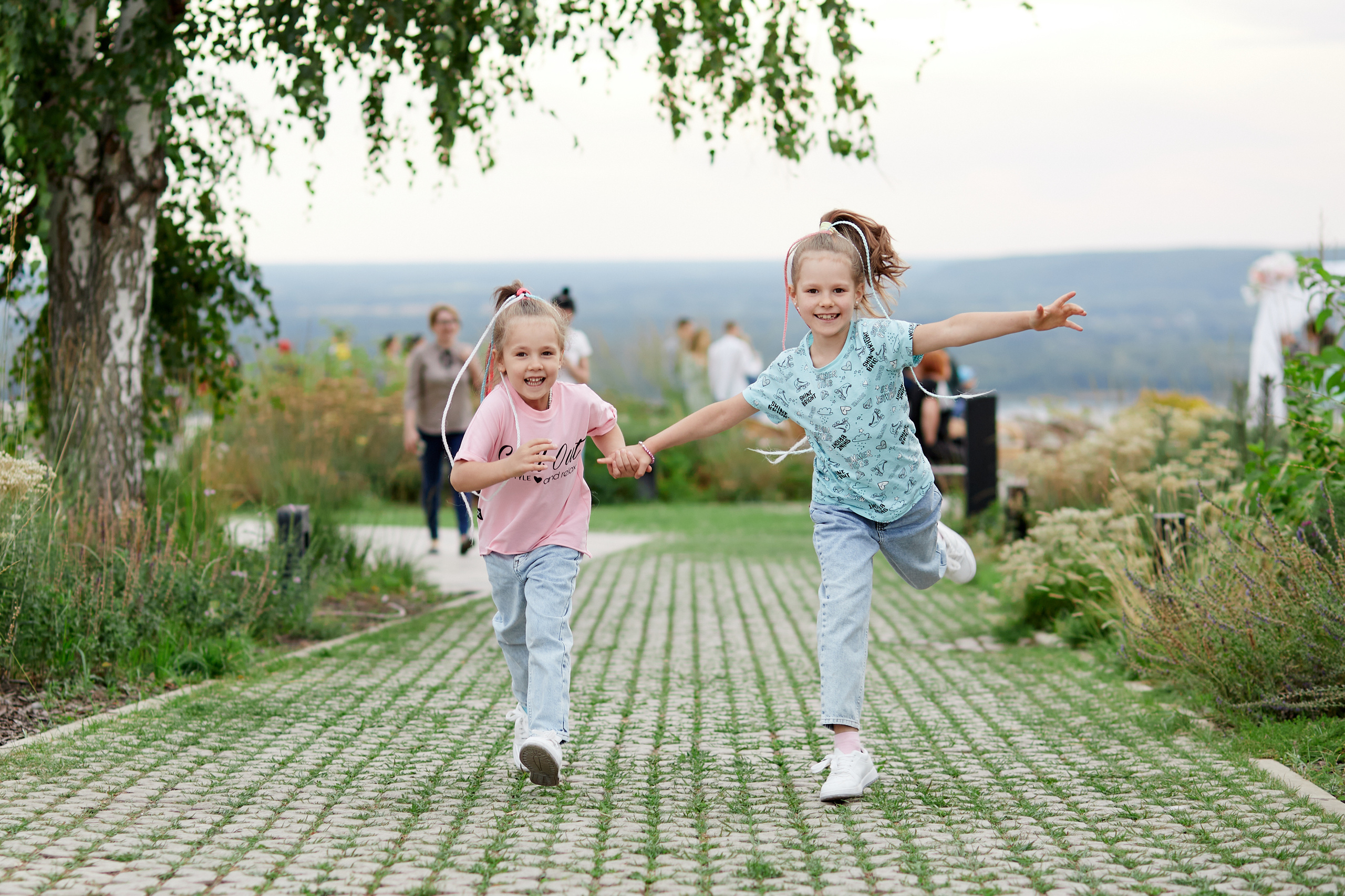 Прогулка на вертолётной площадке. Свадебный и семейный фотограф в Самаре Грибцова Людмила