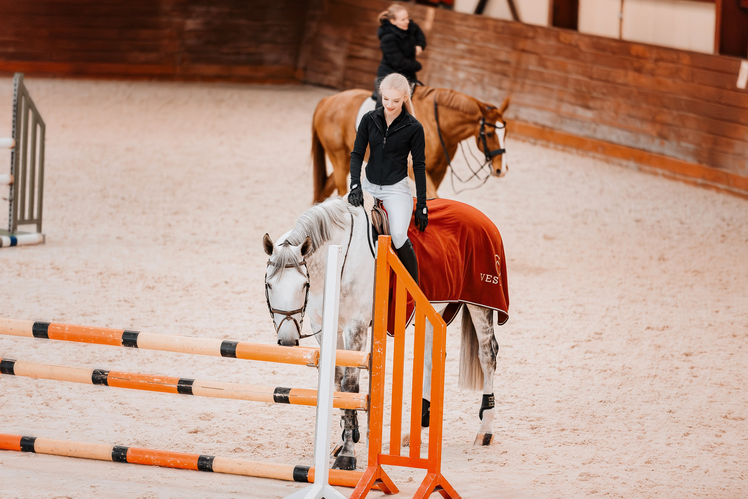 Анастасия и Соперник. Куракина Дарья • Конный фотограф