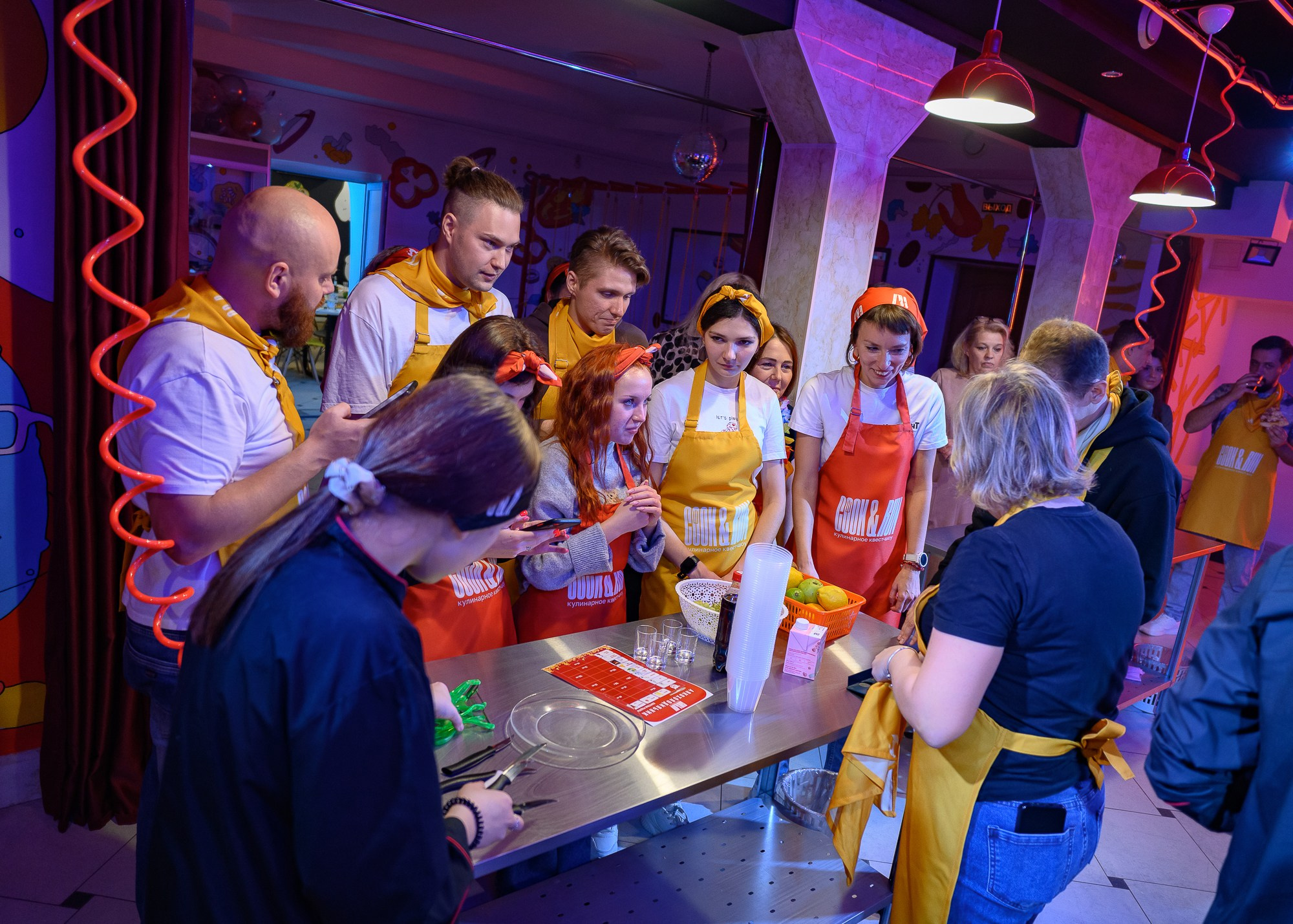 Кулинарный квест-шоу CooknRun. Фотограф Александр Данилов