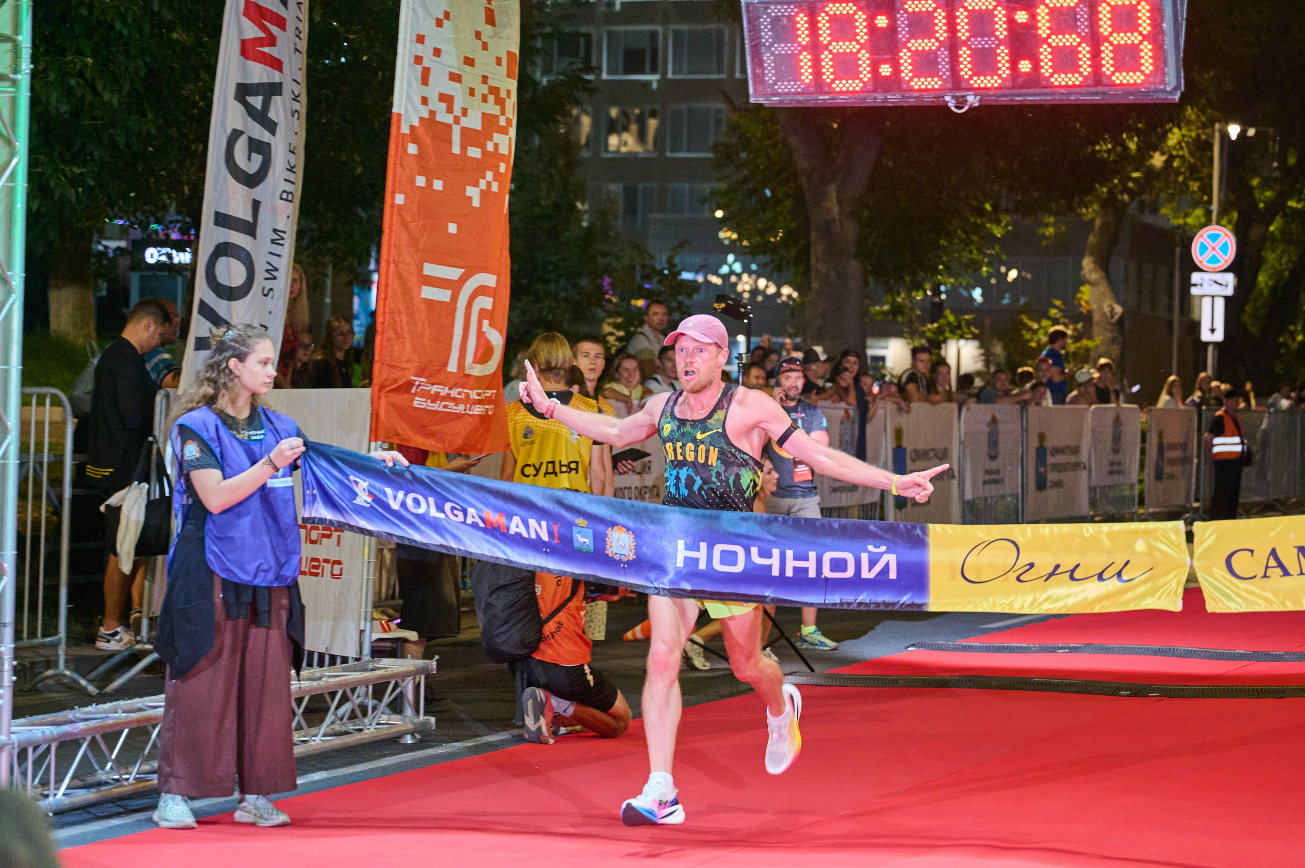 Огни Самары (ночной забег). Фотограф в Самаре