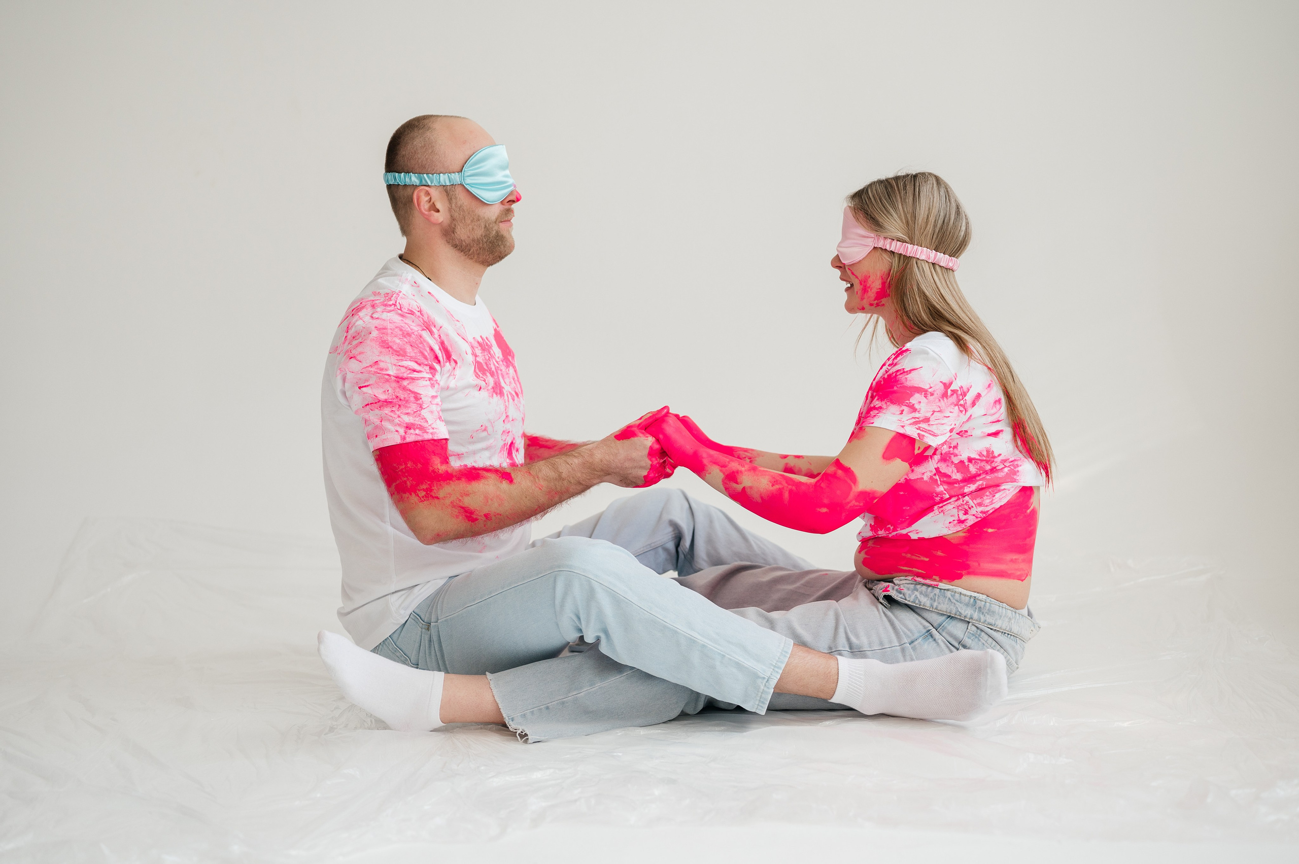 Гендер пати с красками. Свадебный и семейный фотограф в Краснодаре Алина Мельник