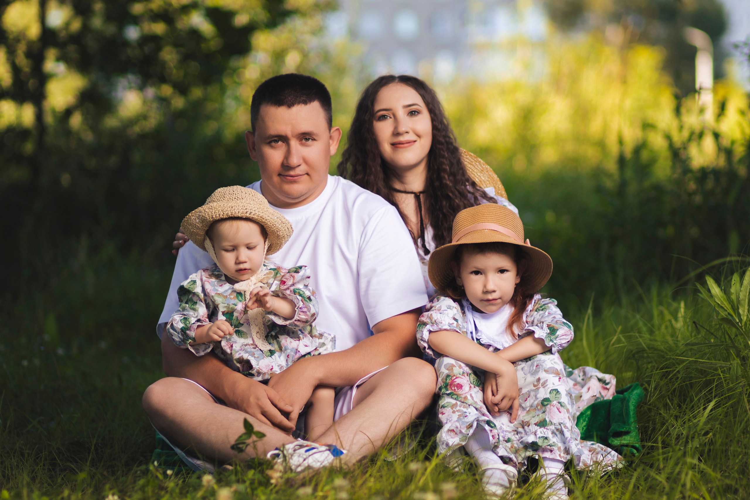 Летняя семейная фотосессия. Фотограф Каримов Виктор