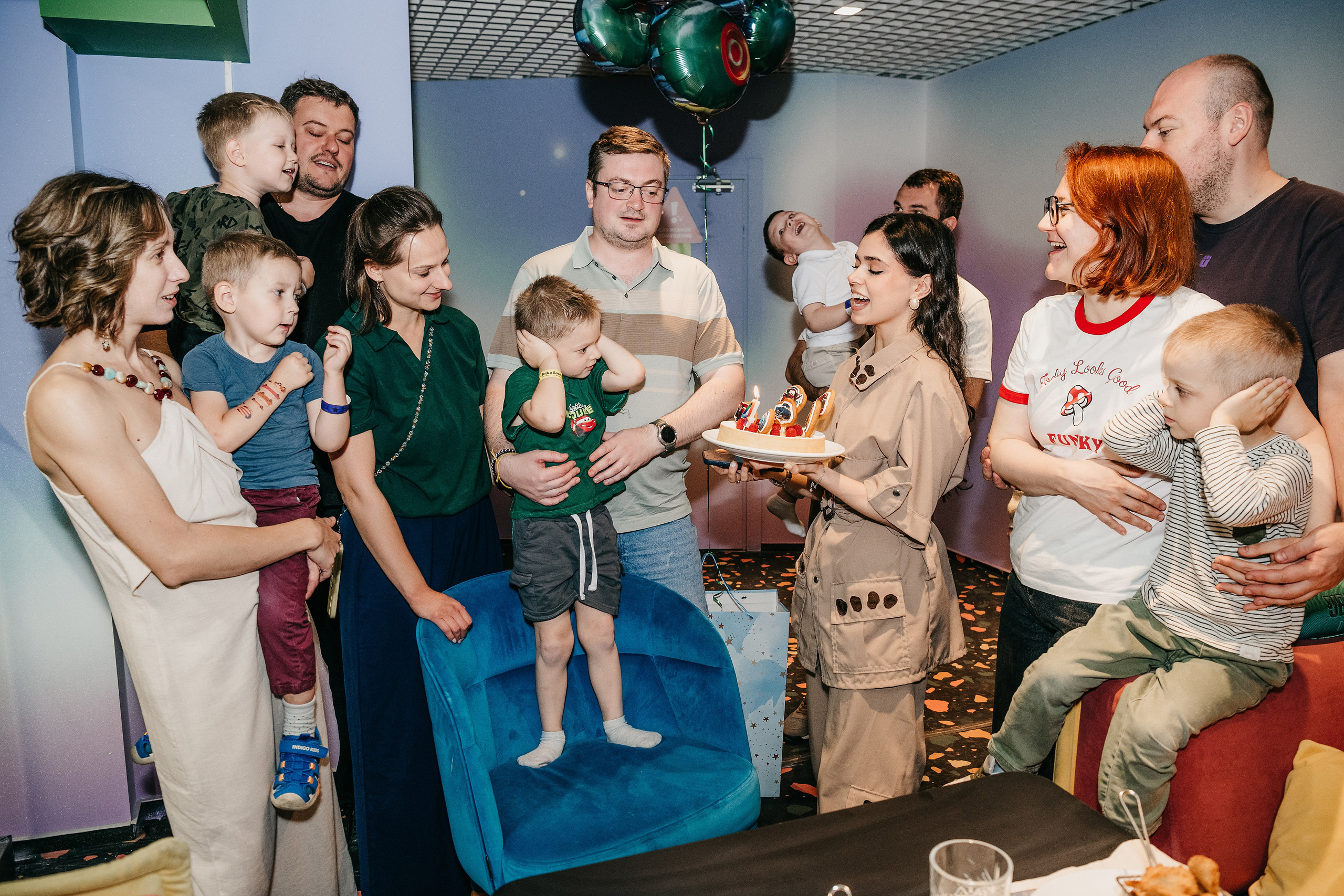 День рождения Кости. Фотограф на выписку из роддома в Москве и МО