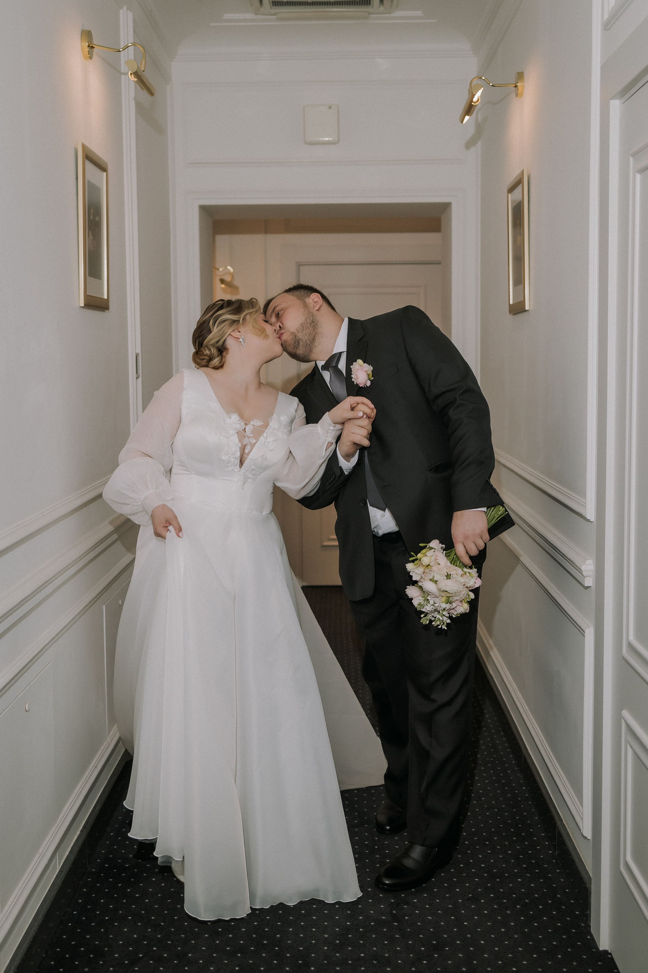 Анастасия и Сергей. Свадебная прогулка. Свадебная фотография. Арина Рубах