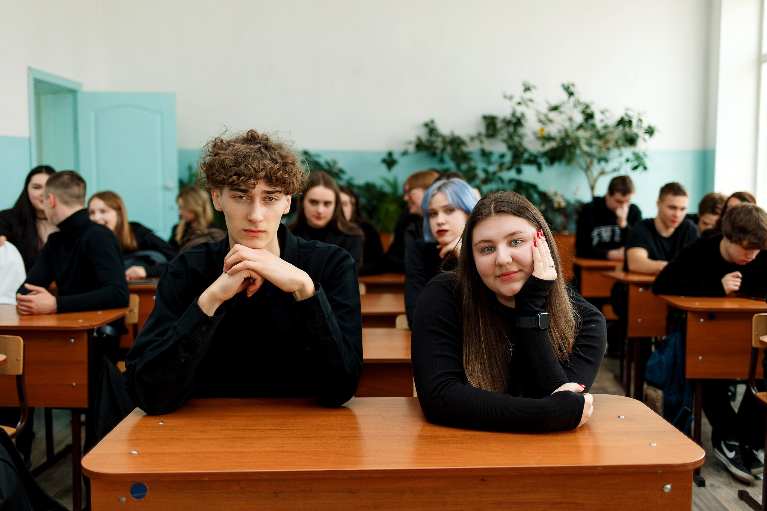 11 класс съемка в школе. Фотограф Любовь Корниенко, Примоский край