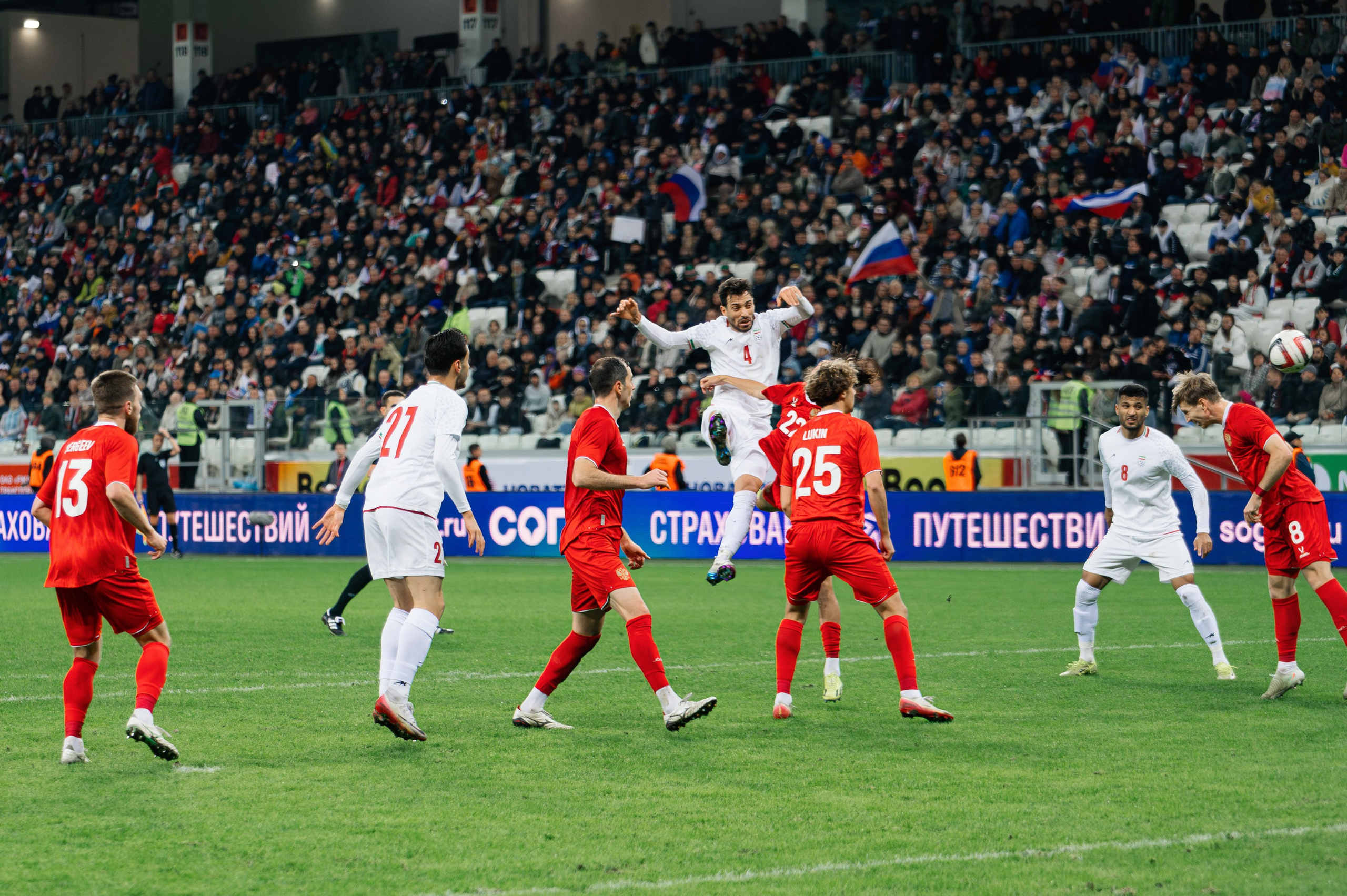 Матч Россия — Иран 2025. Фотограф в Волгограде Виталий Самойлов