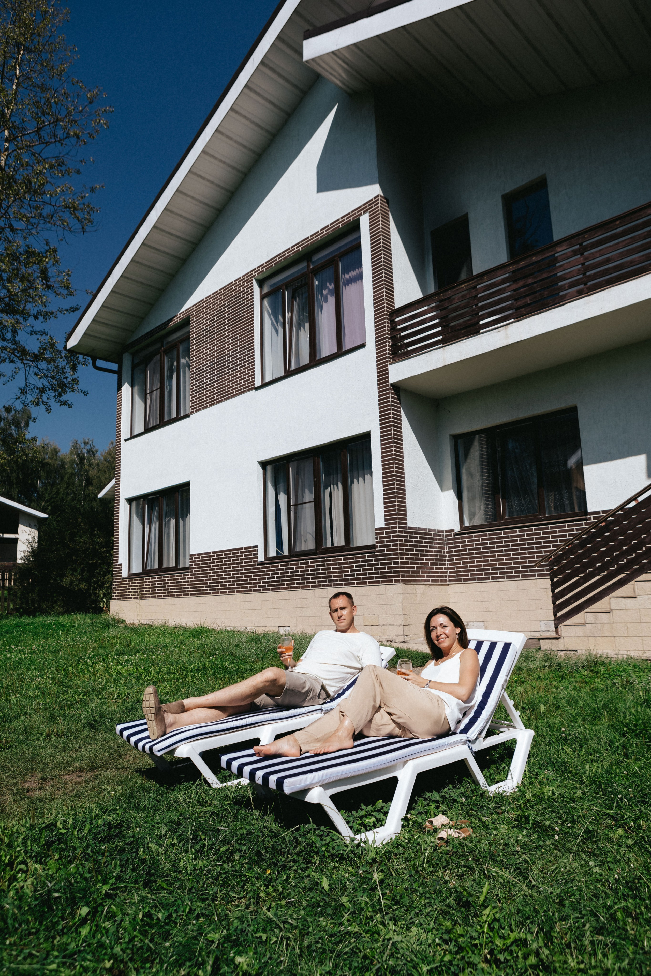 Лиза и Сережа. Роспись и тусовка в коттедже. Свадебный и портретный фотограф в Москве Анастасия Масюк