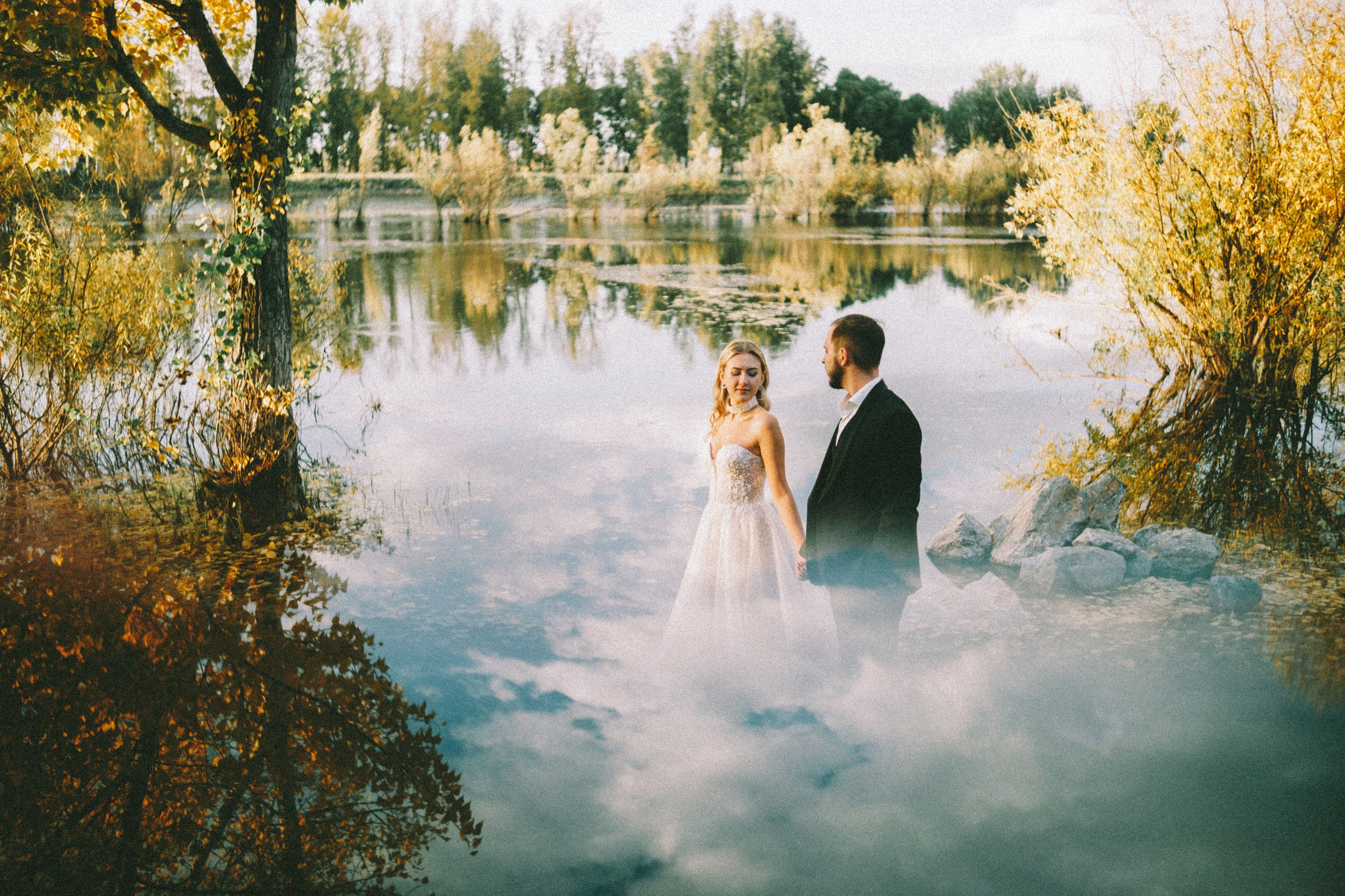 Осень и гребной канал. Свадебный и семейный фотограф Барнаул Рубцовск Бийск Алтайский край