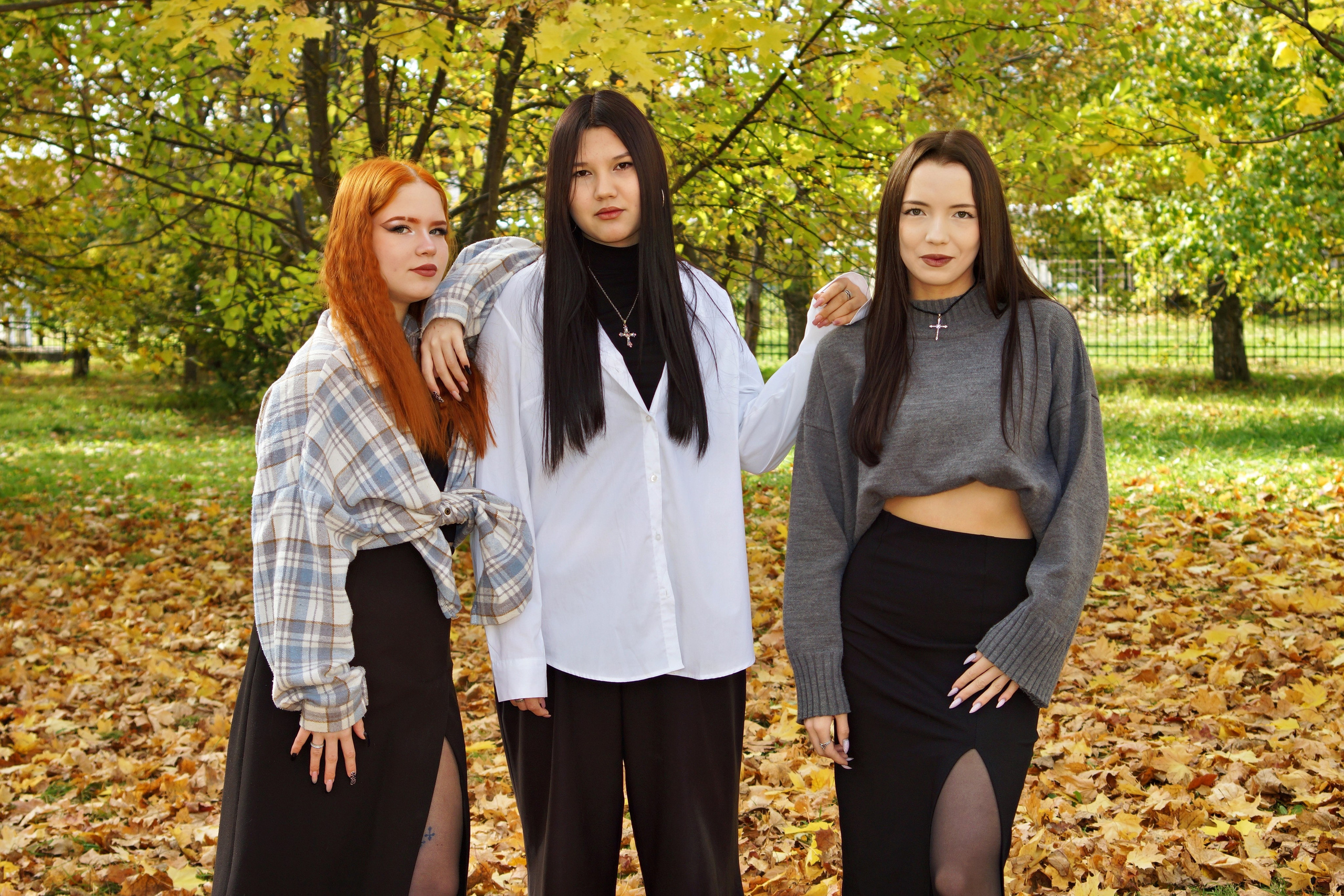 Осенняя фотосессия в школе г. Йошкар-Ола