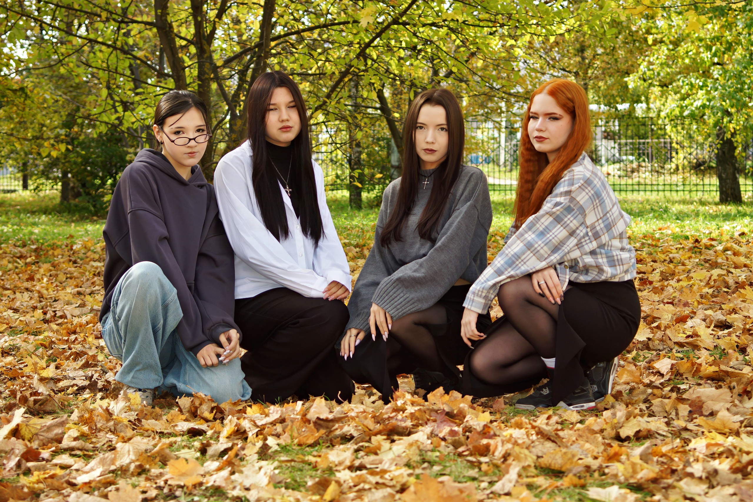 Осенняя фотосессия в школе г. Йошкар-Ола