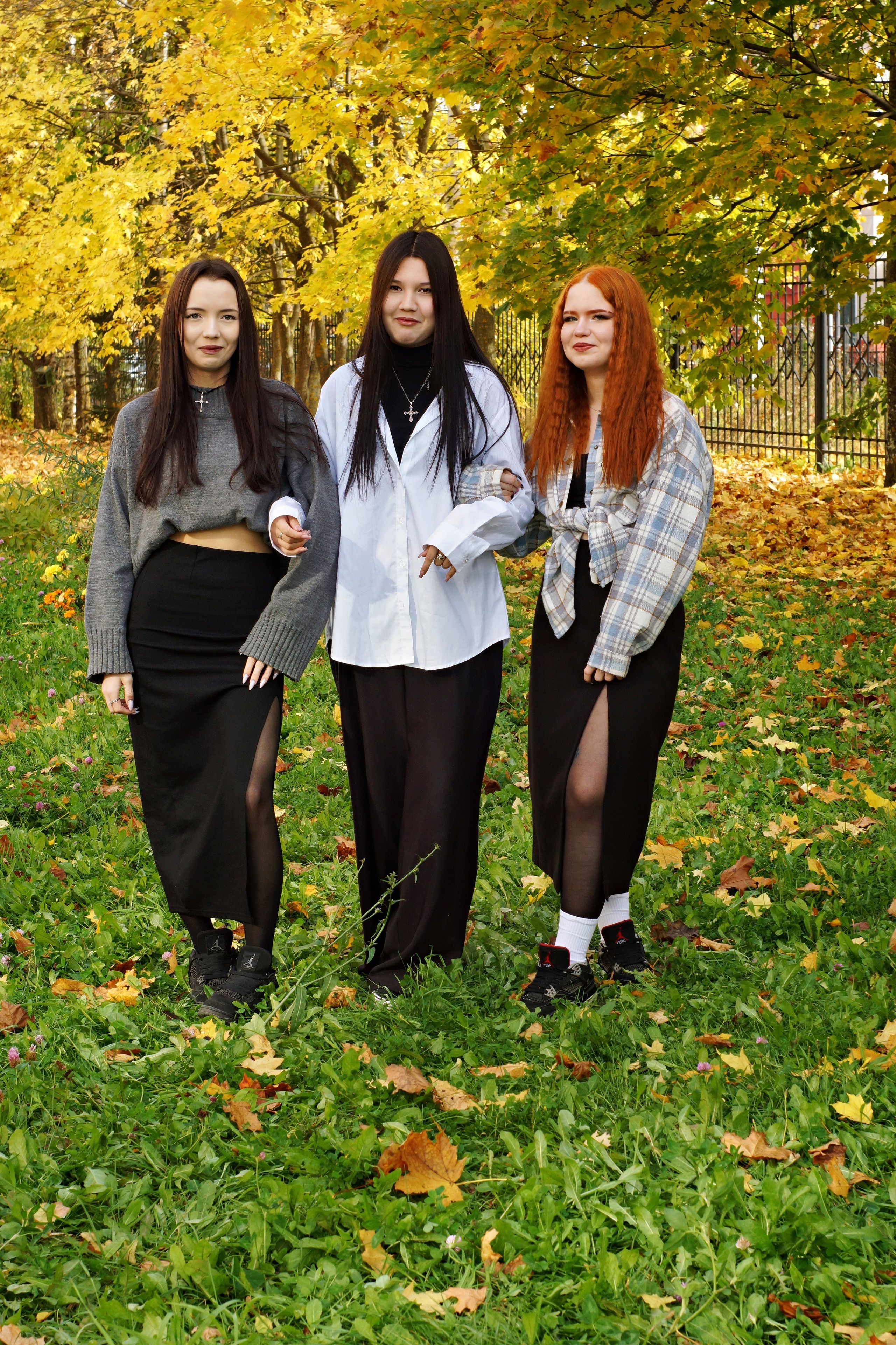 Осенняя фотосессия в школе г. Йошкар-Ола