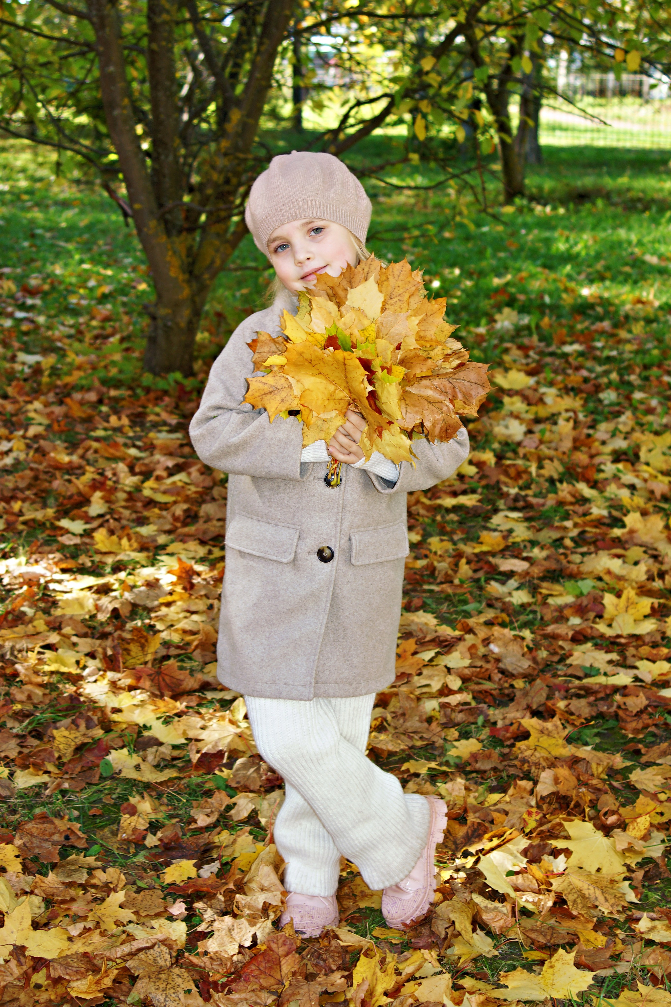 Осенняя фотосессия в детском саду г. Йошкар-Ола