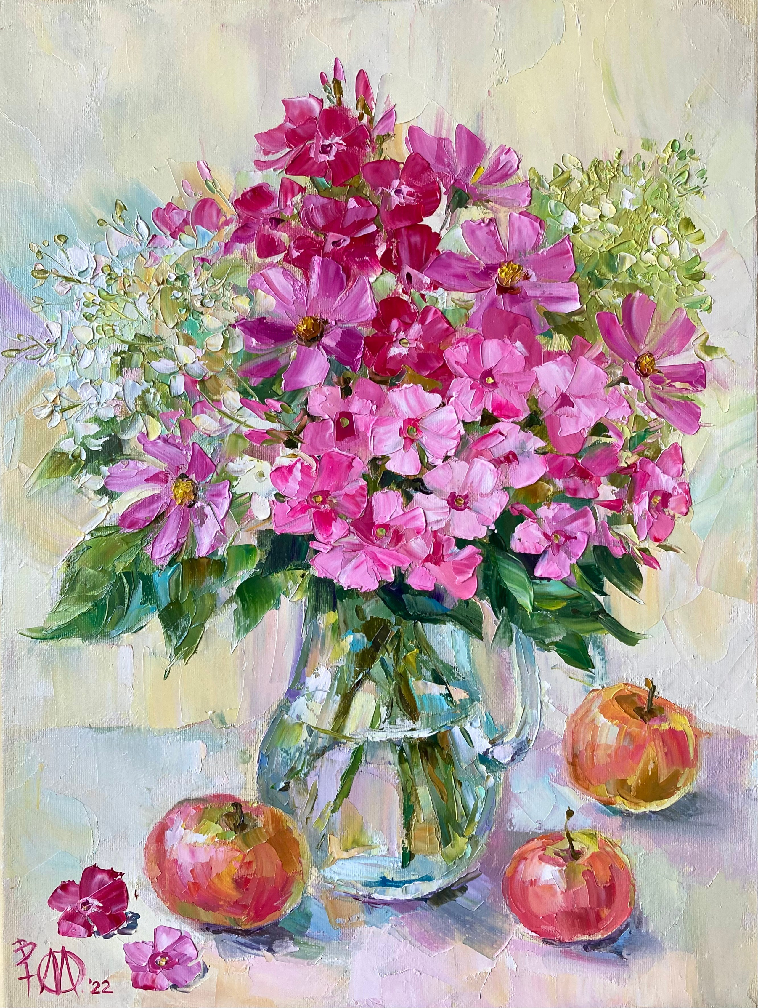 "Дары августа", холст, масло, 40x30 см 2022