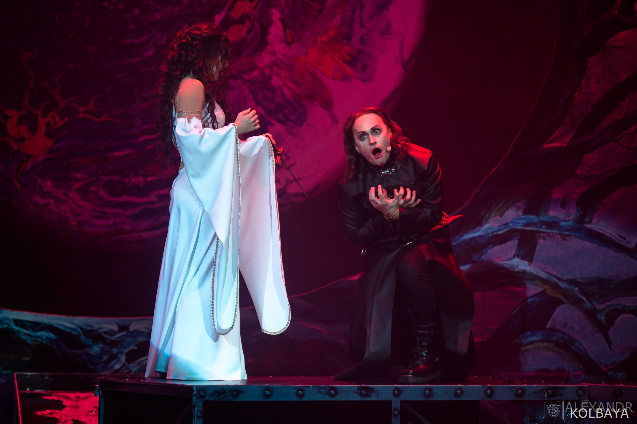 Мюзикл Дракула. Концертный и театральный репортажный фотограф в Москве Александр Колбая