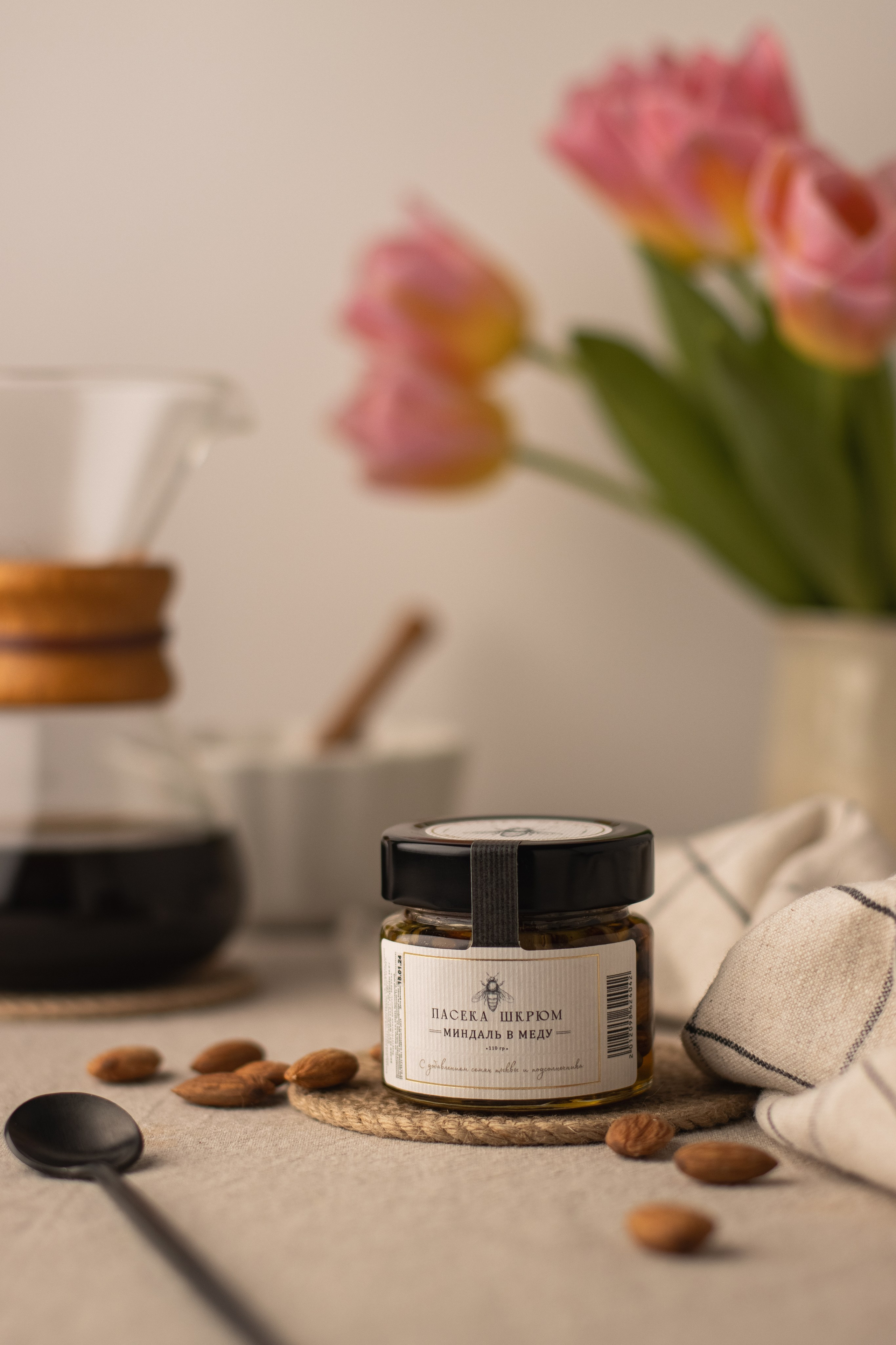 Орехи в меду. Предметный фотограф в Балашихе Анастасия Михайлова