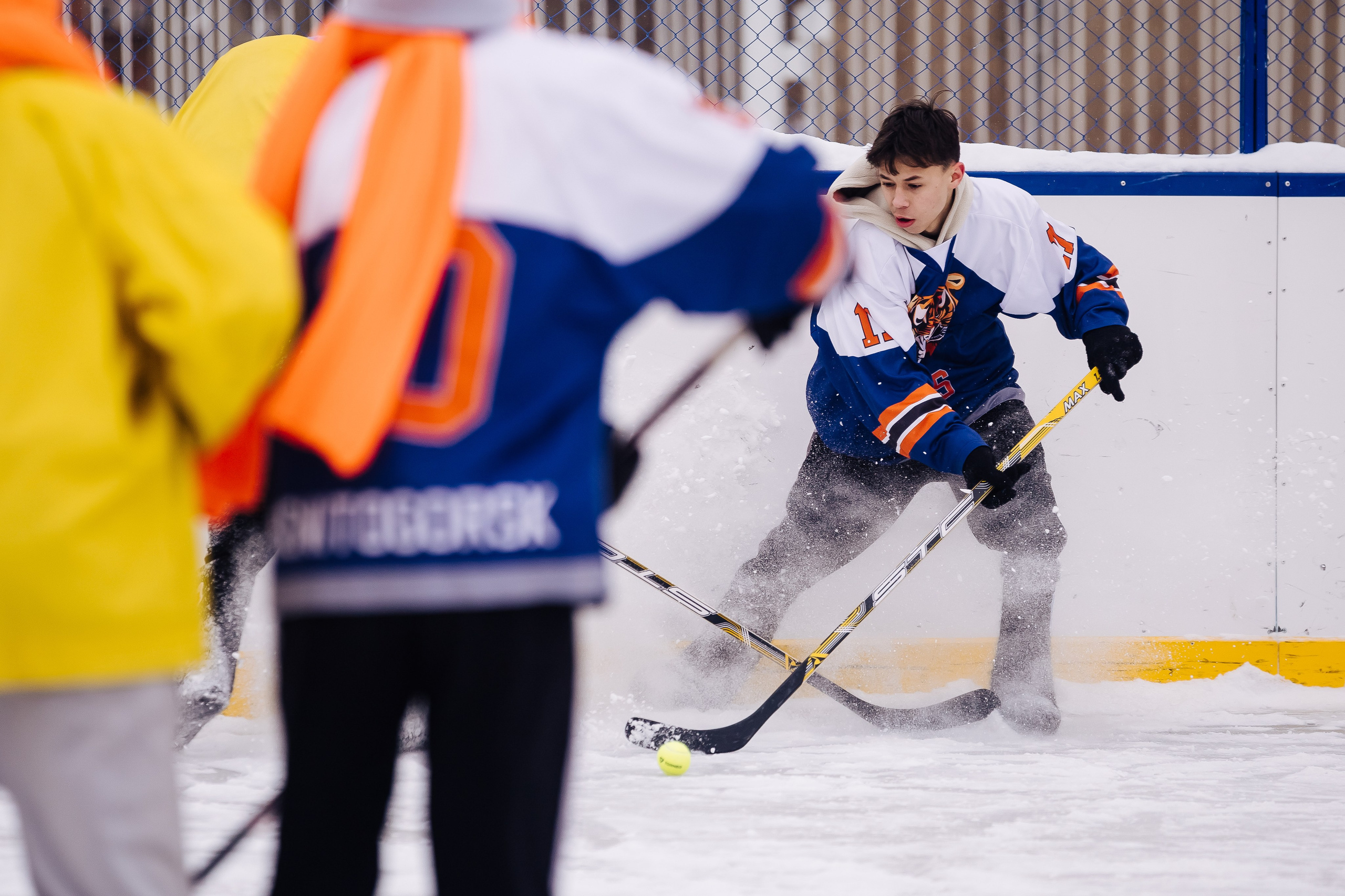 Хоккей на валенках // 22.02.25. Денис Прохоров Фотограф в г. Магнитогорск