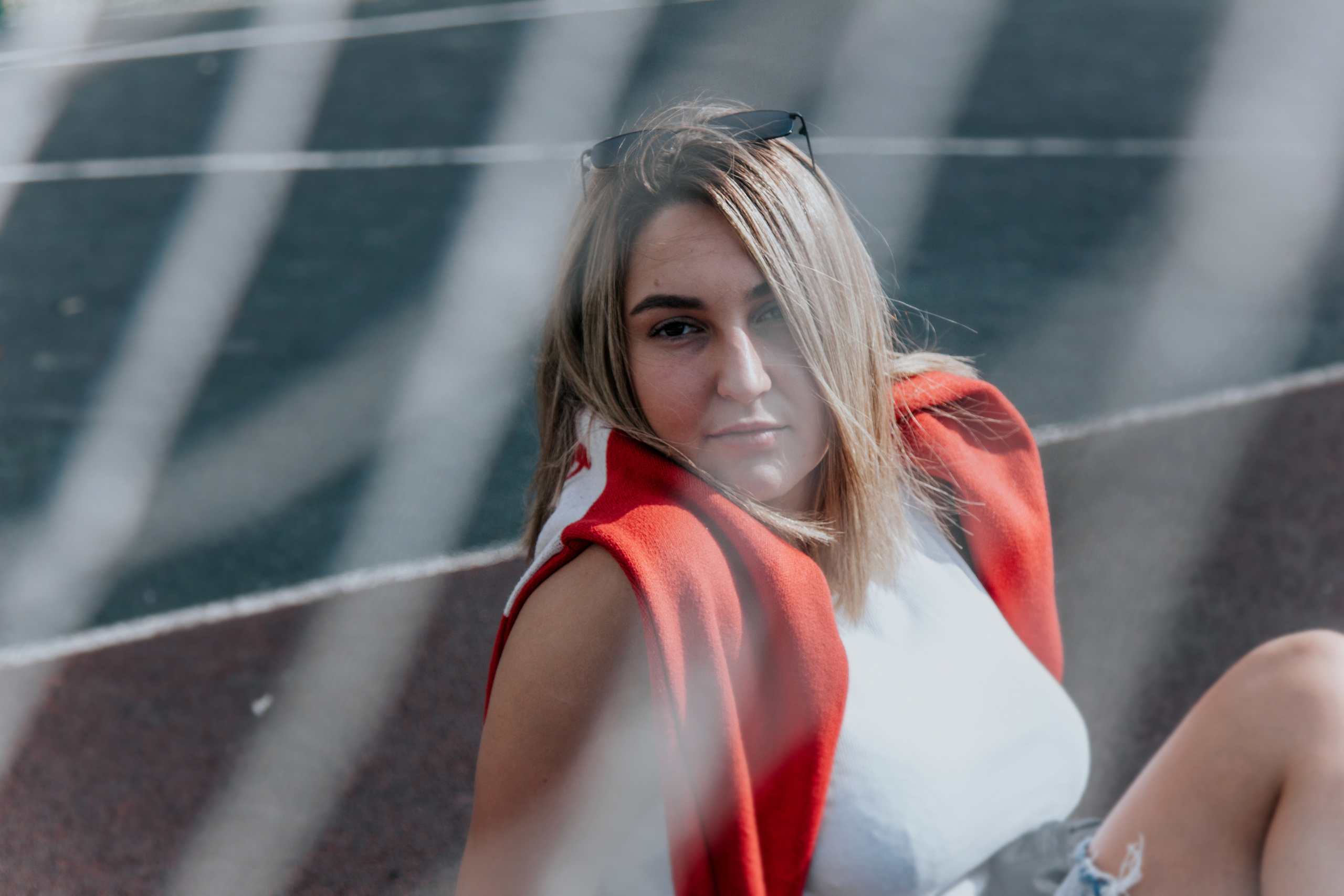 Playground Съемка на детской площадке бунтарство бунтарка