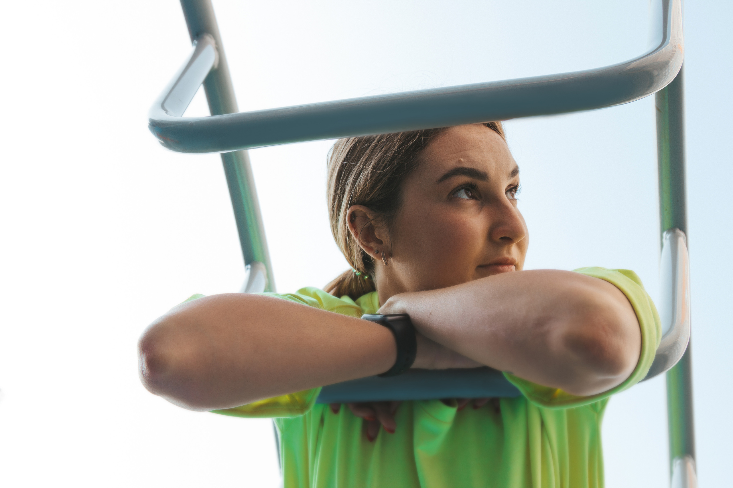 Playground Съемка на детской площадке бунтарство бунтарка