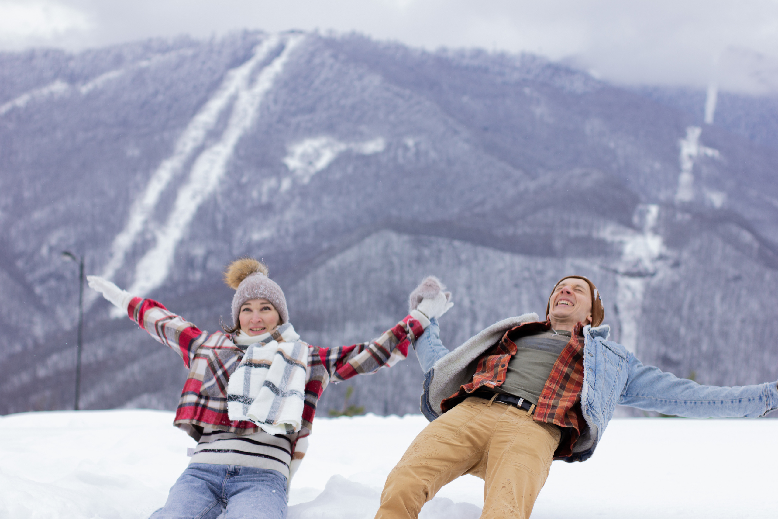 Зимняя в горах. Фотограф в Краснодаре