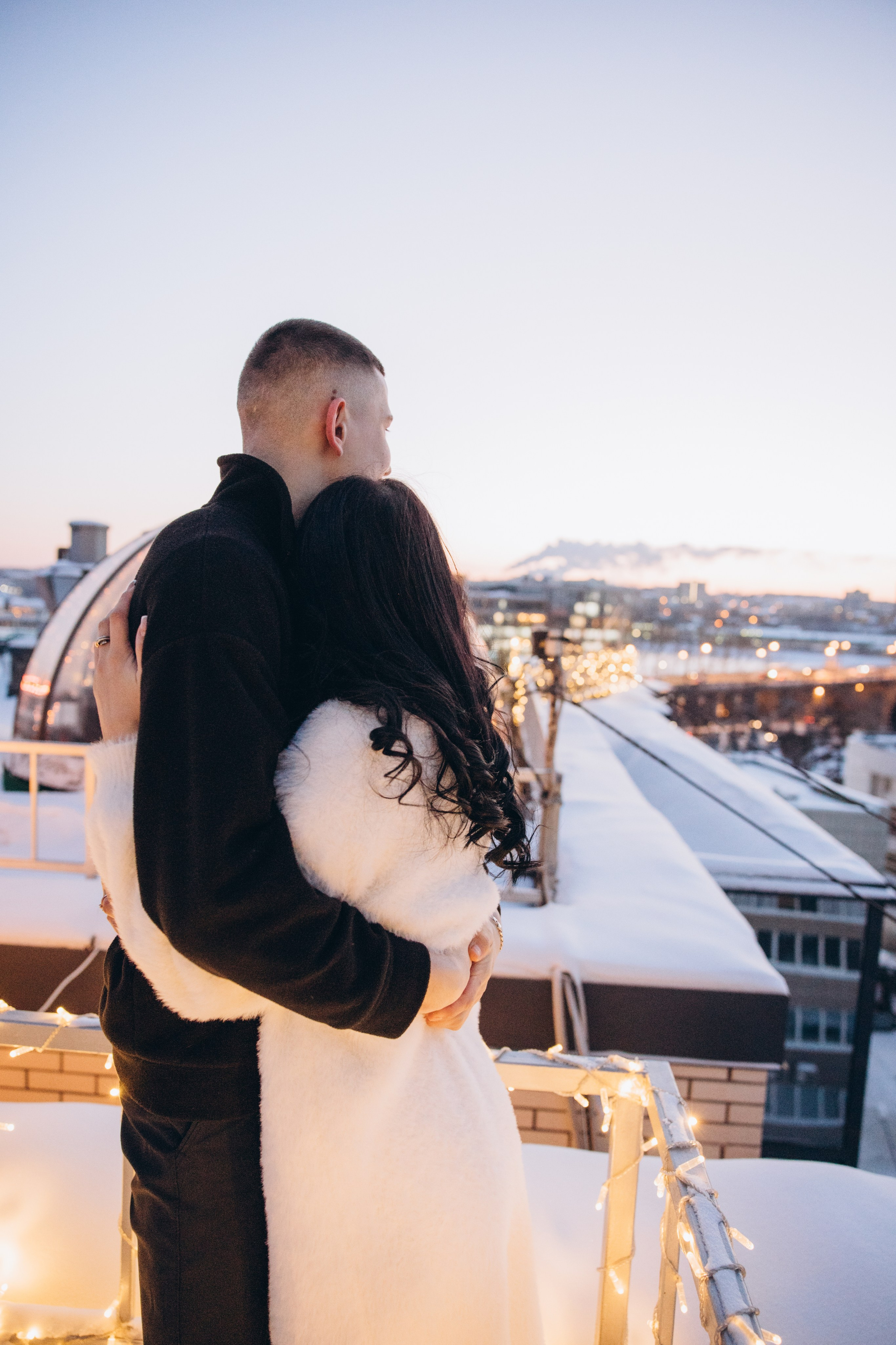 Свидание на крыше. Свадебный, семейный фотограф в Иркутске Светлана Макаричева