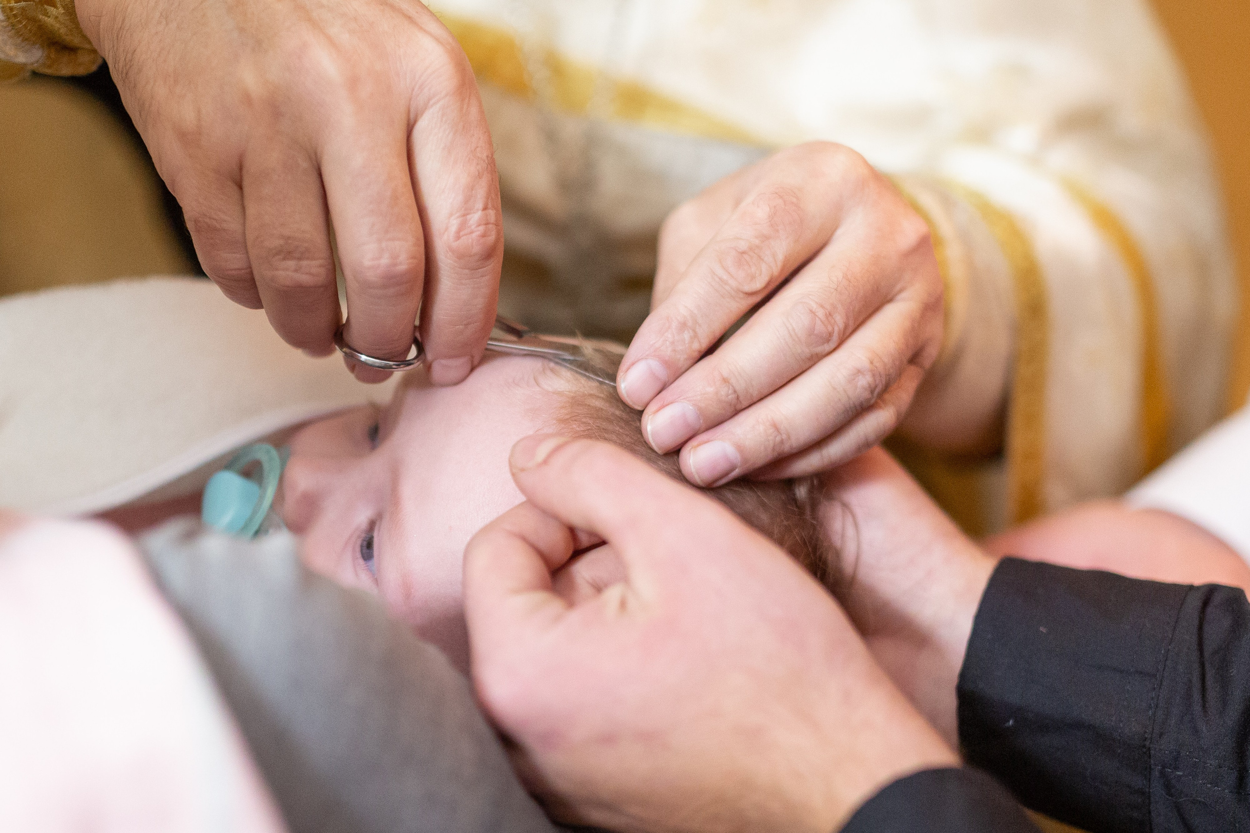 Таинство крещения. Фотограф Комаров Сергей