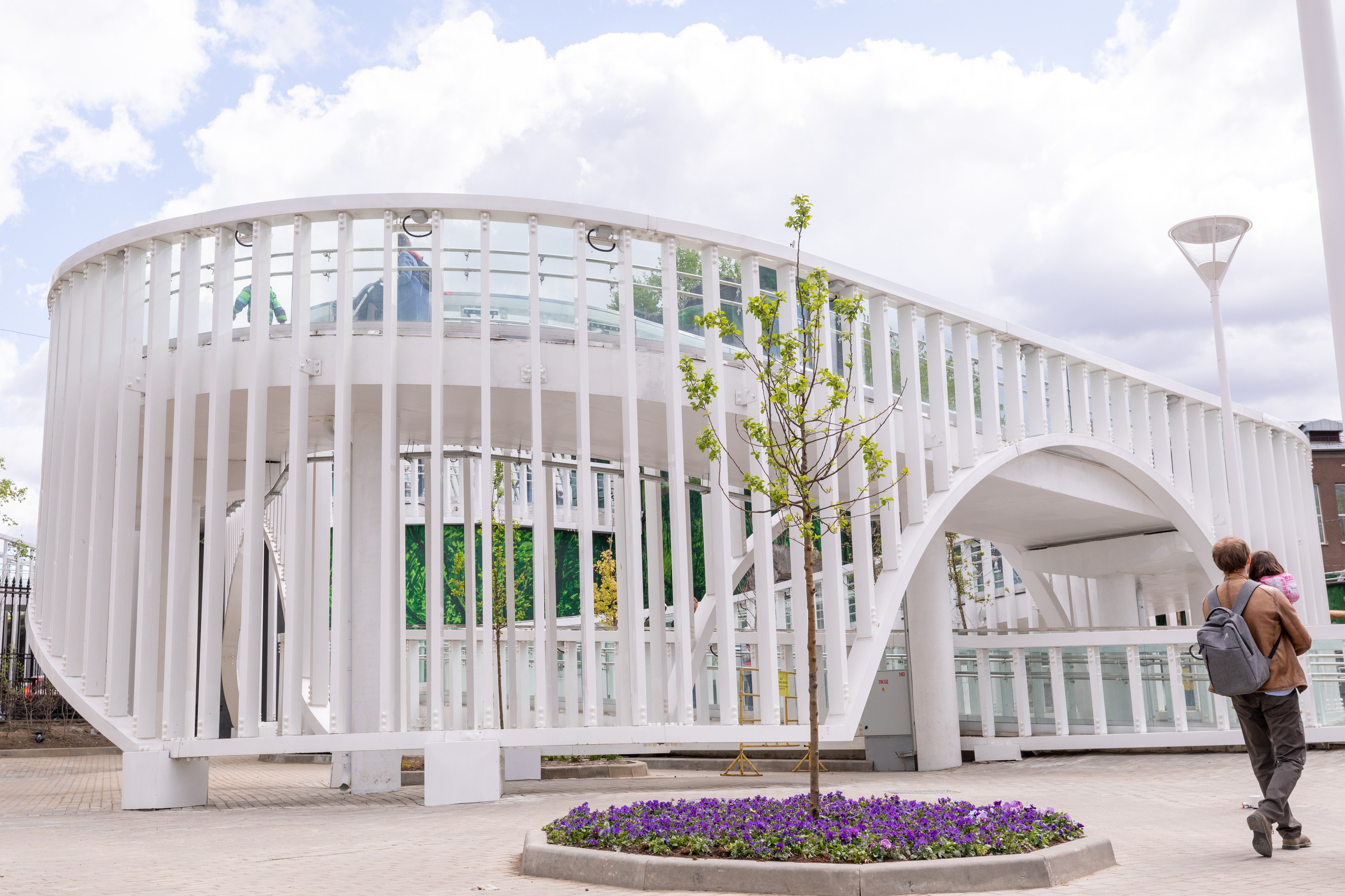 Мост через Б. Грузинскую. Фотограф Ольга Эмбер