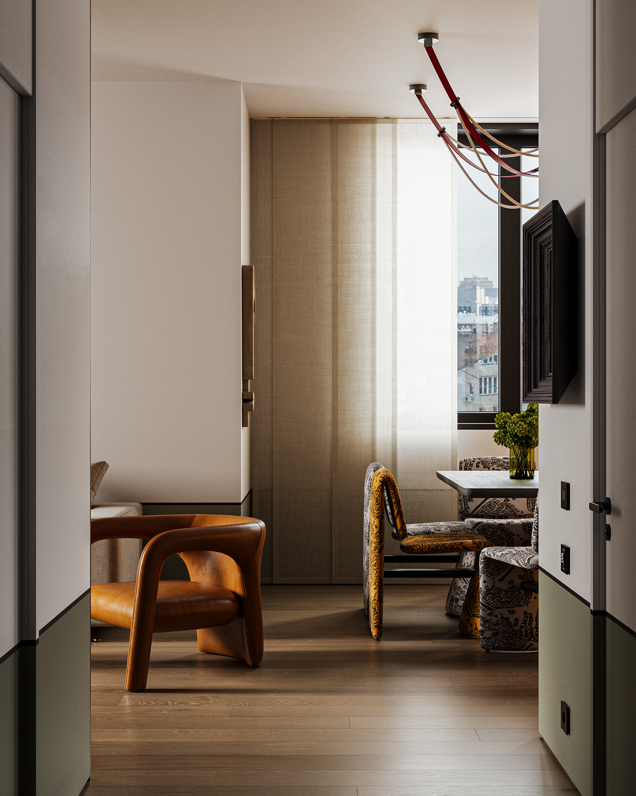 Project 17 · Evening Balance. Navet3D — визуализация пространства и света