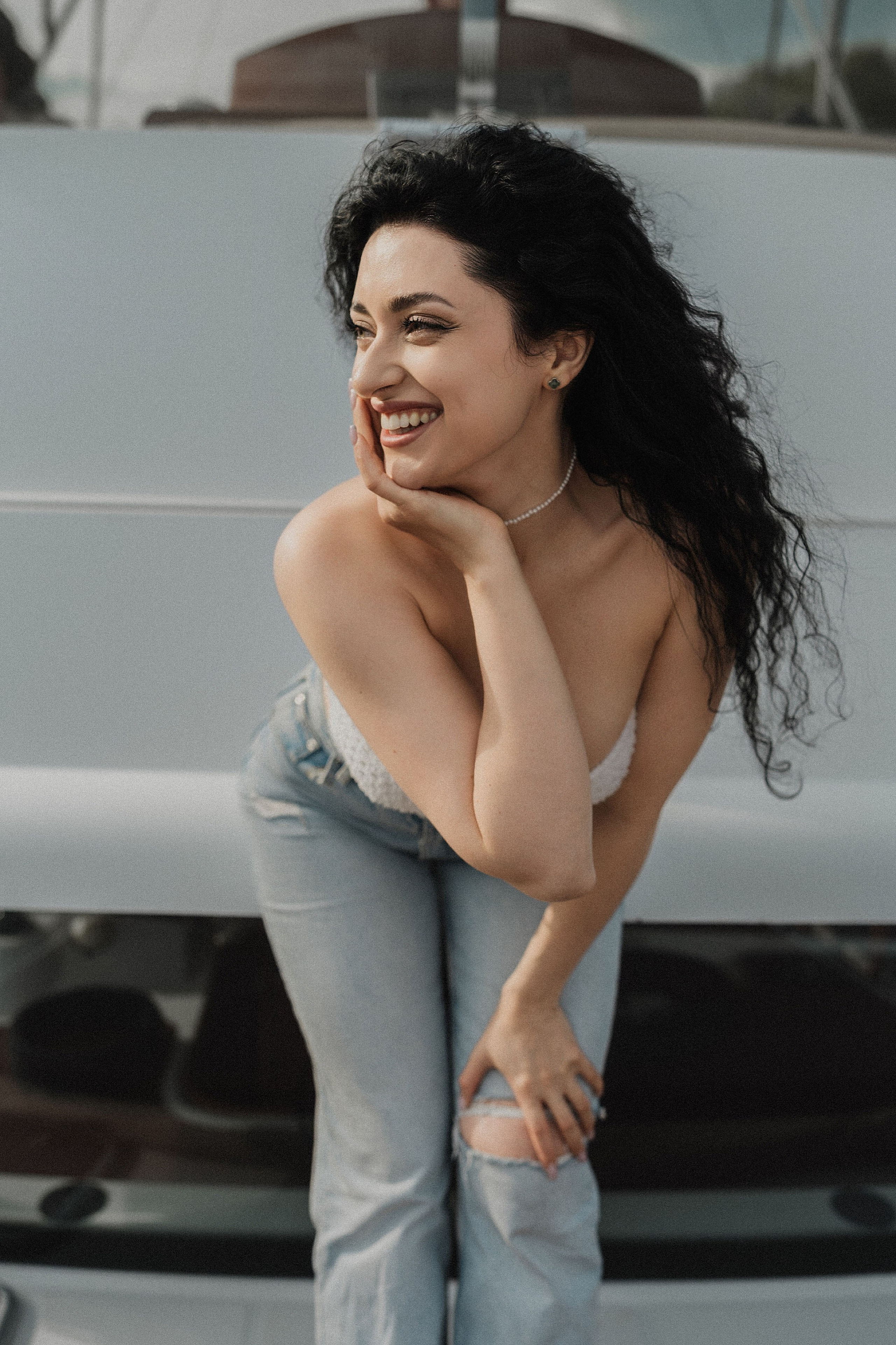 Девичник на яхте. Фотограф в Москве Ангелина Ким