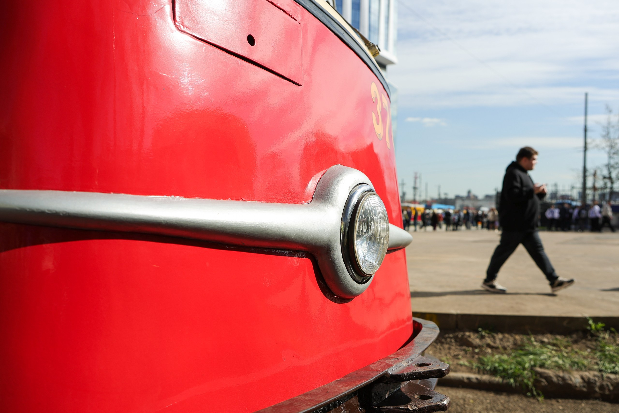 Парад трамваев. Репортажный, архитектурный, театральный и файн-арт фотограф Лена Мельникова в Москве