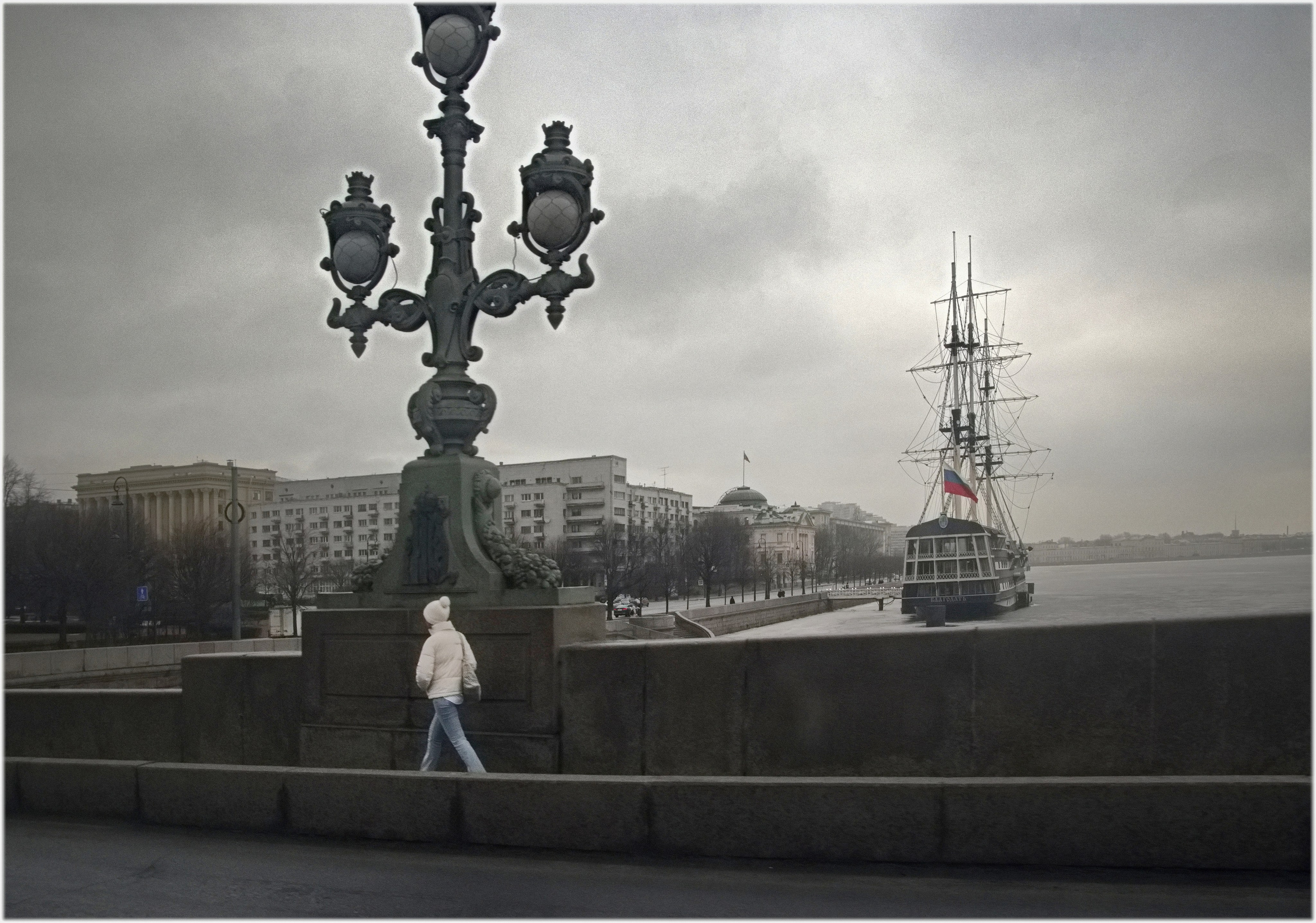 Санкт-Петербург из окна трамвая. Вадим Шейдин