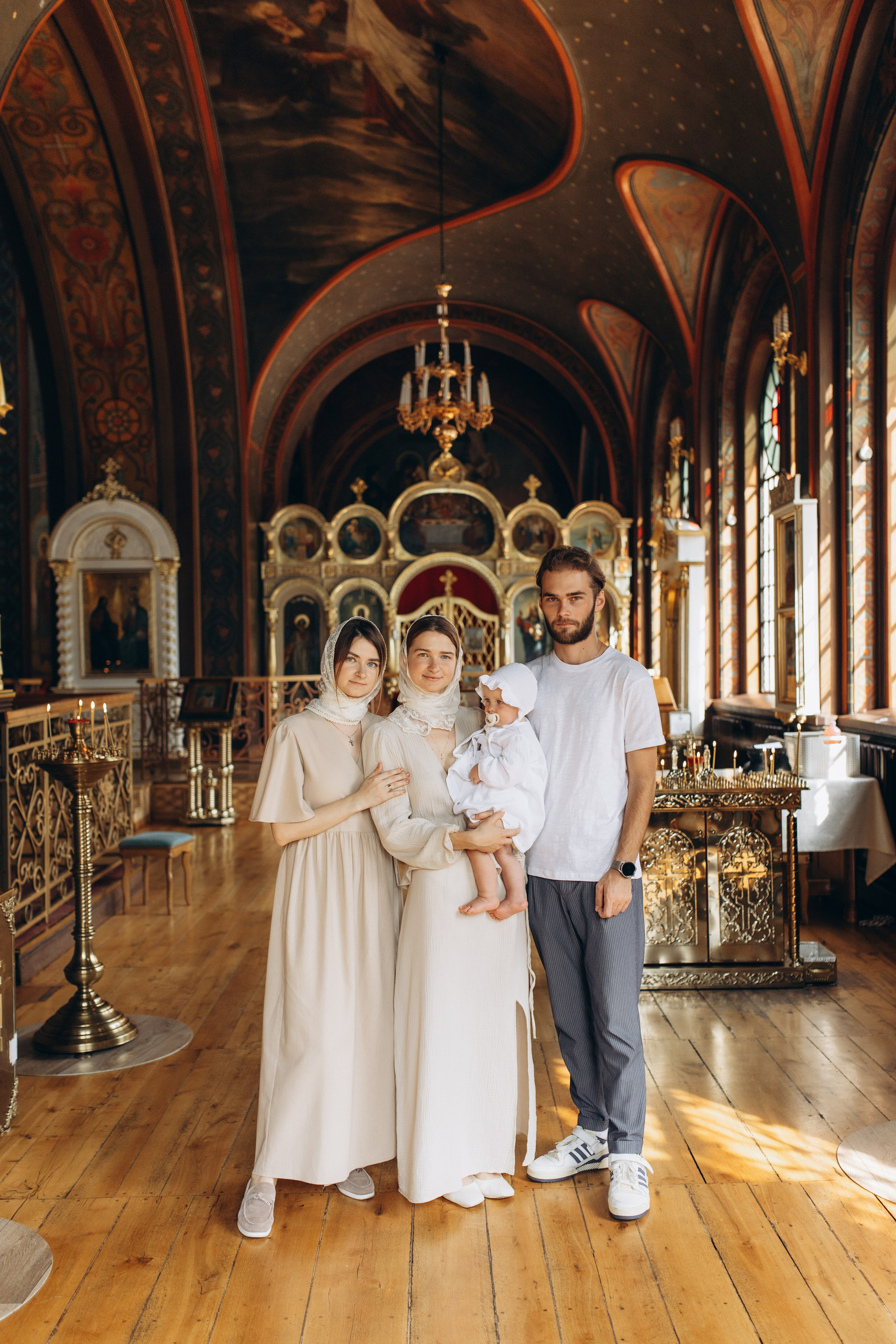 Крещение Марии и Валерии. Семейный фотограф в Краснодаре Виктория Кокоулина